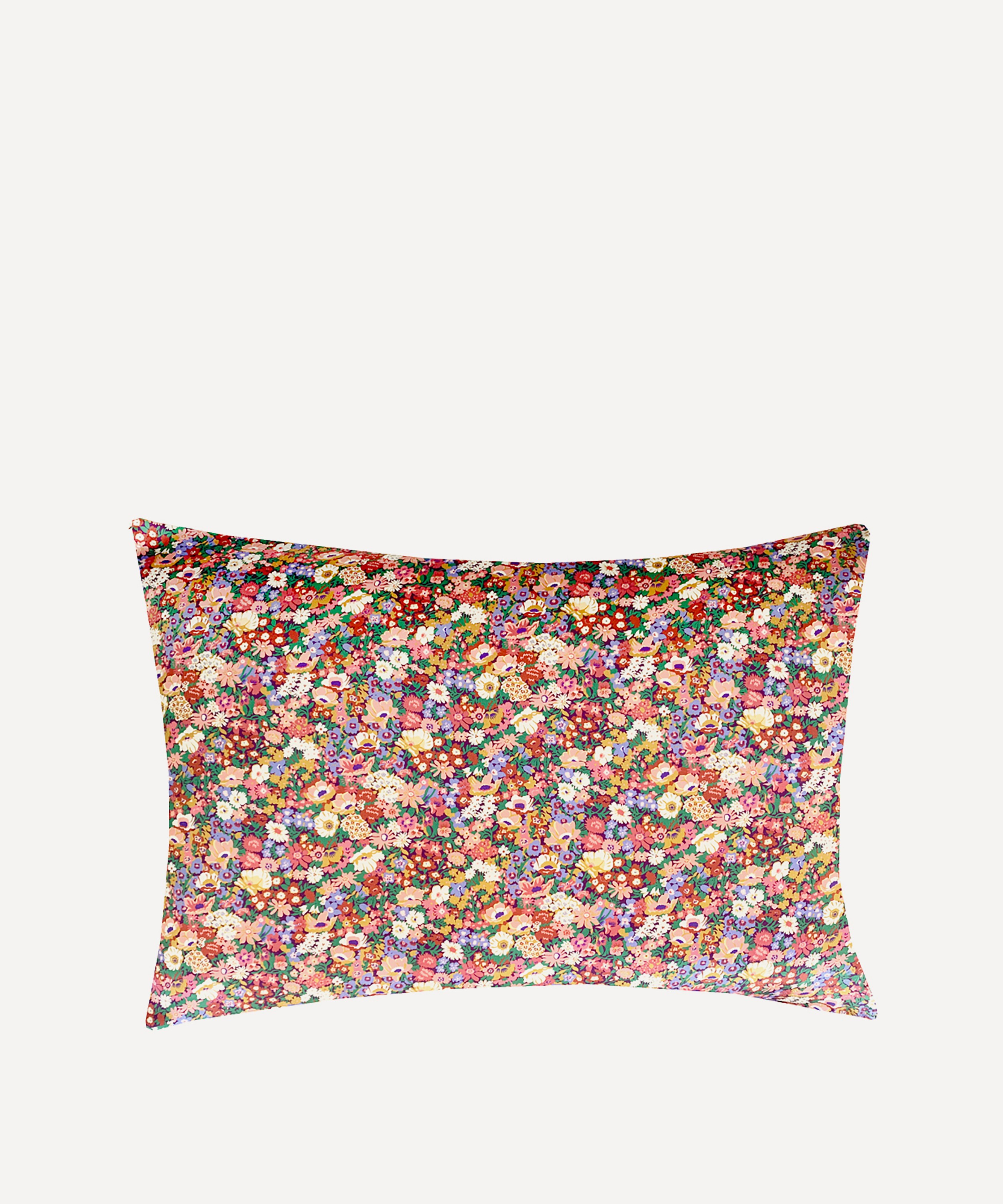 Coco & Wolf - Thorpeness Pink Silk Pillowcase image number 0