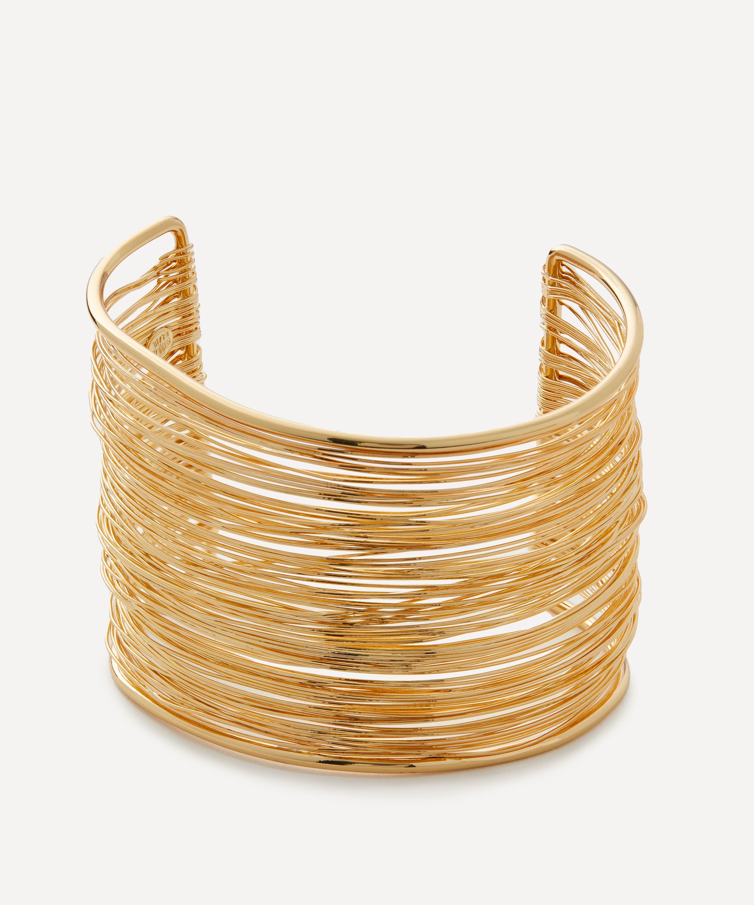 Kenneth Jay Lane - Gold-Plated Wire Cuff Bracelet image number 0