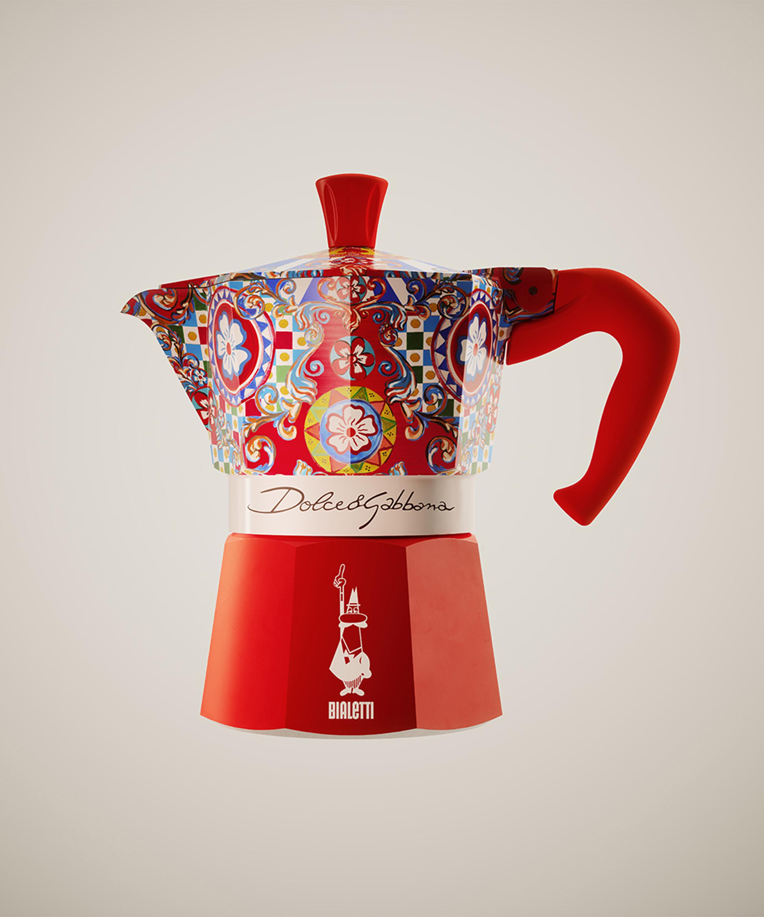 Bialetti - x Dolce and Gabbana Sicilian Cart 3 Cup Moka Express image number 3