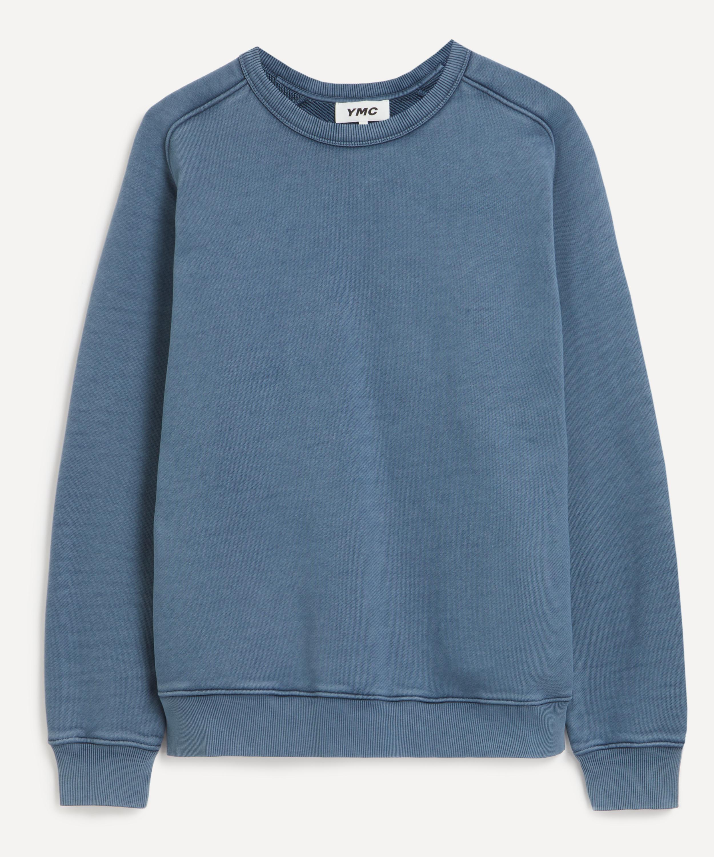 YMC - Almost Grown Navy Sweatshirt image number 0