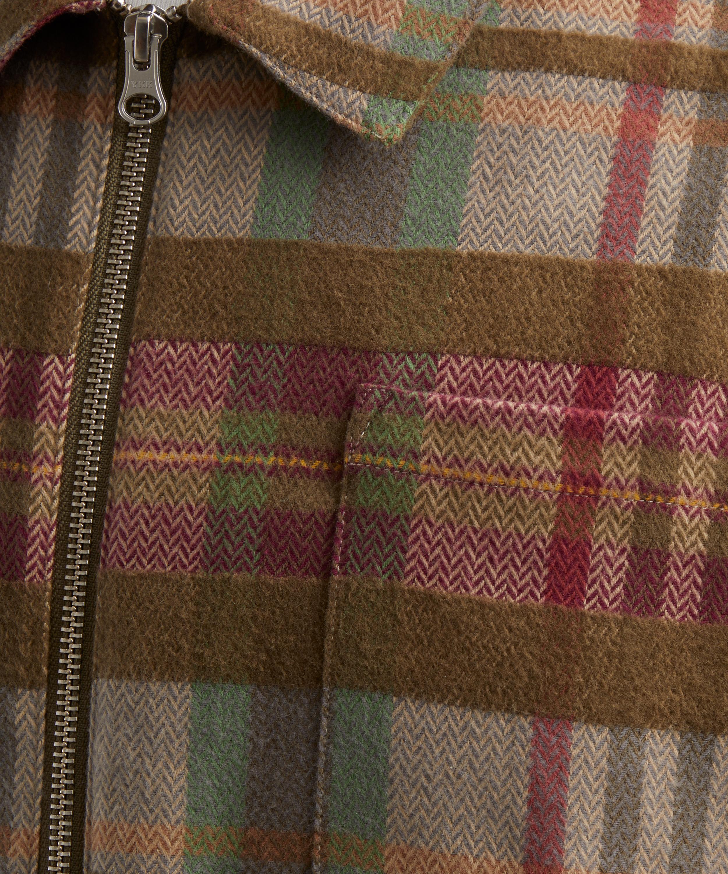 YMC - Bowie Multi Plaid Jacket image number 4