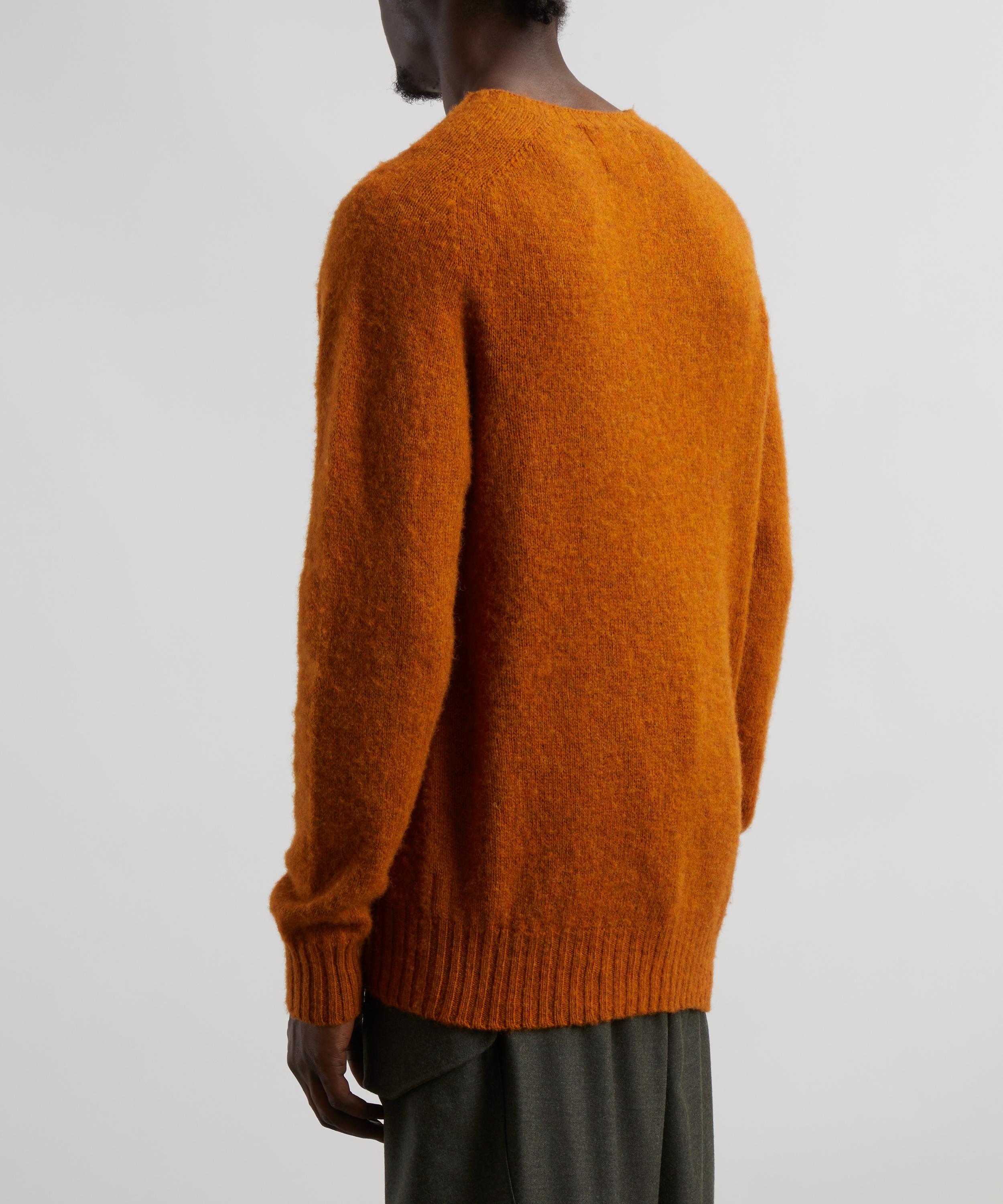 YMC - Suedehead Orange Knitted Jumper image number 3