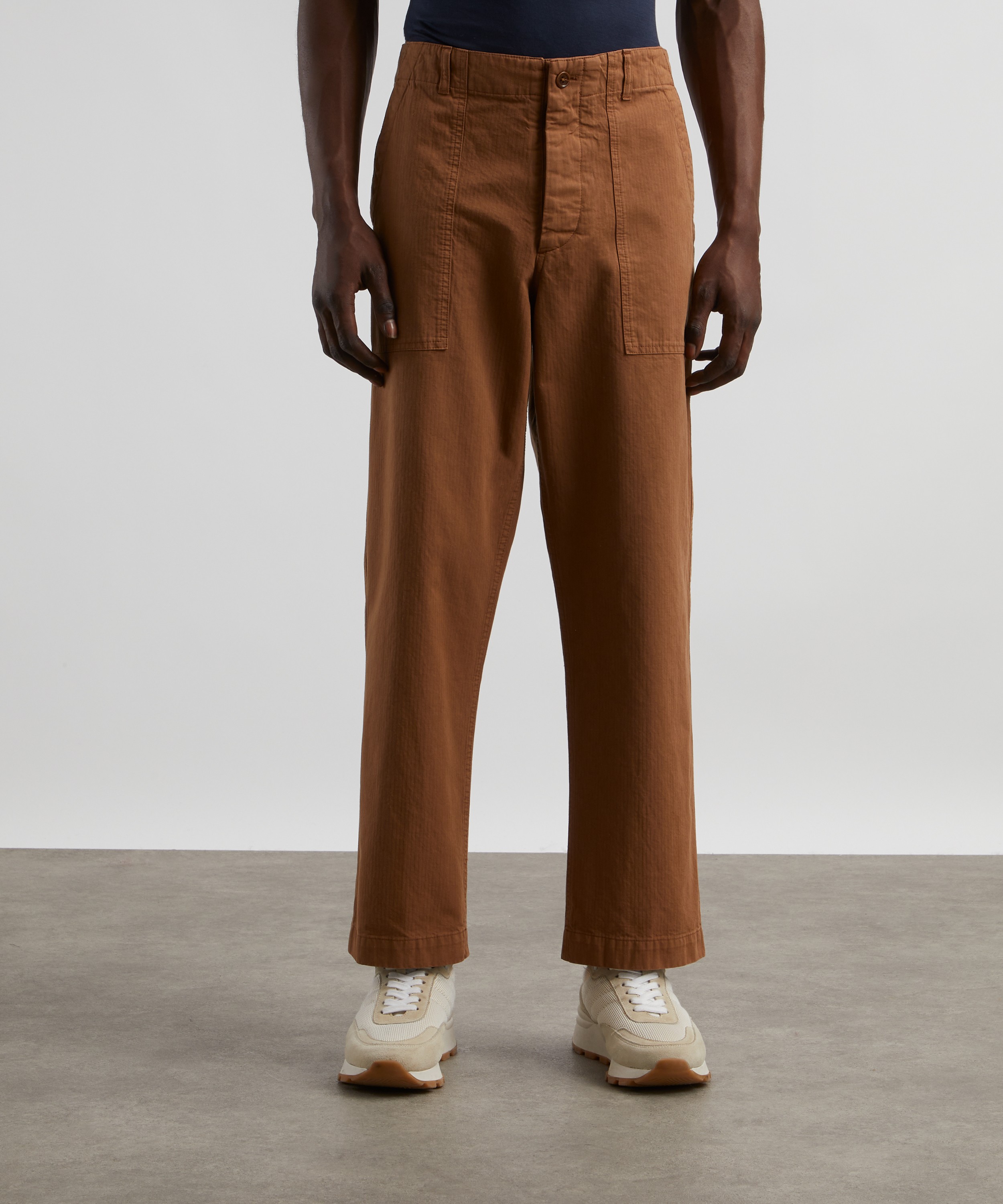 YMC - Radar Cotton Twill Trousers image number 2