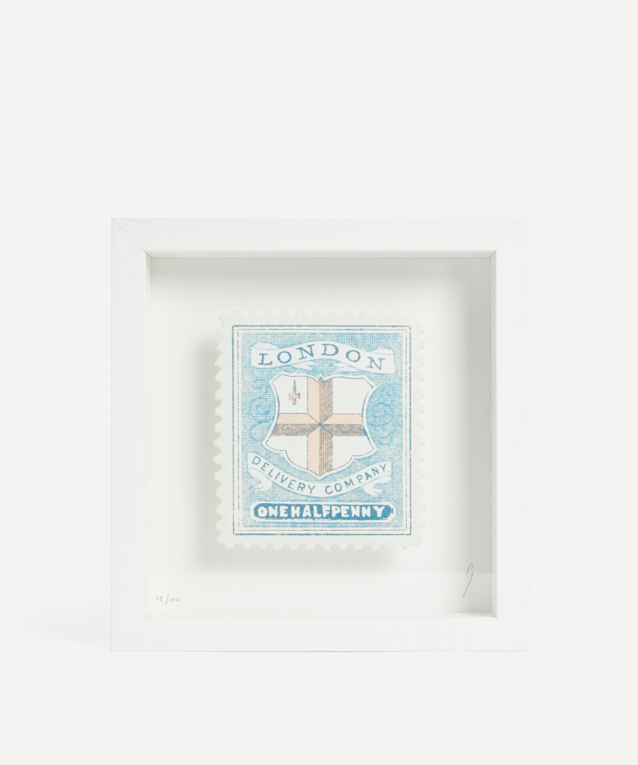 Guy Gee - London Small Floating Framed Print