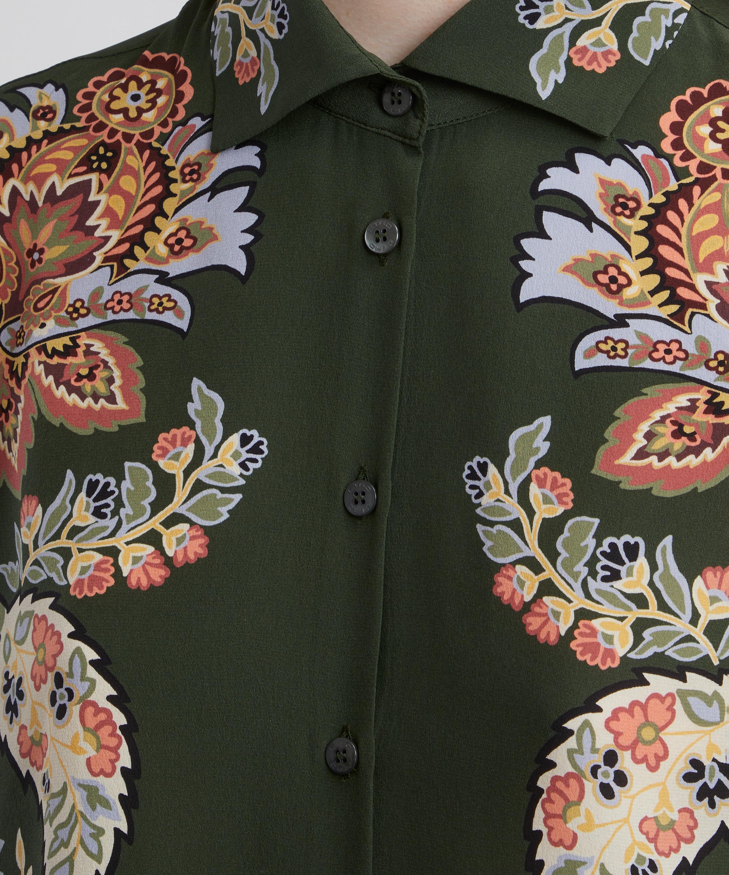 Etro - Silk Printed Paisley Shirt image number 4