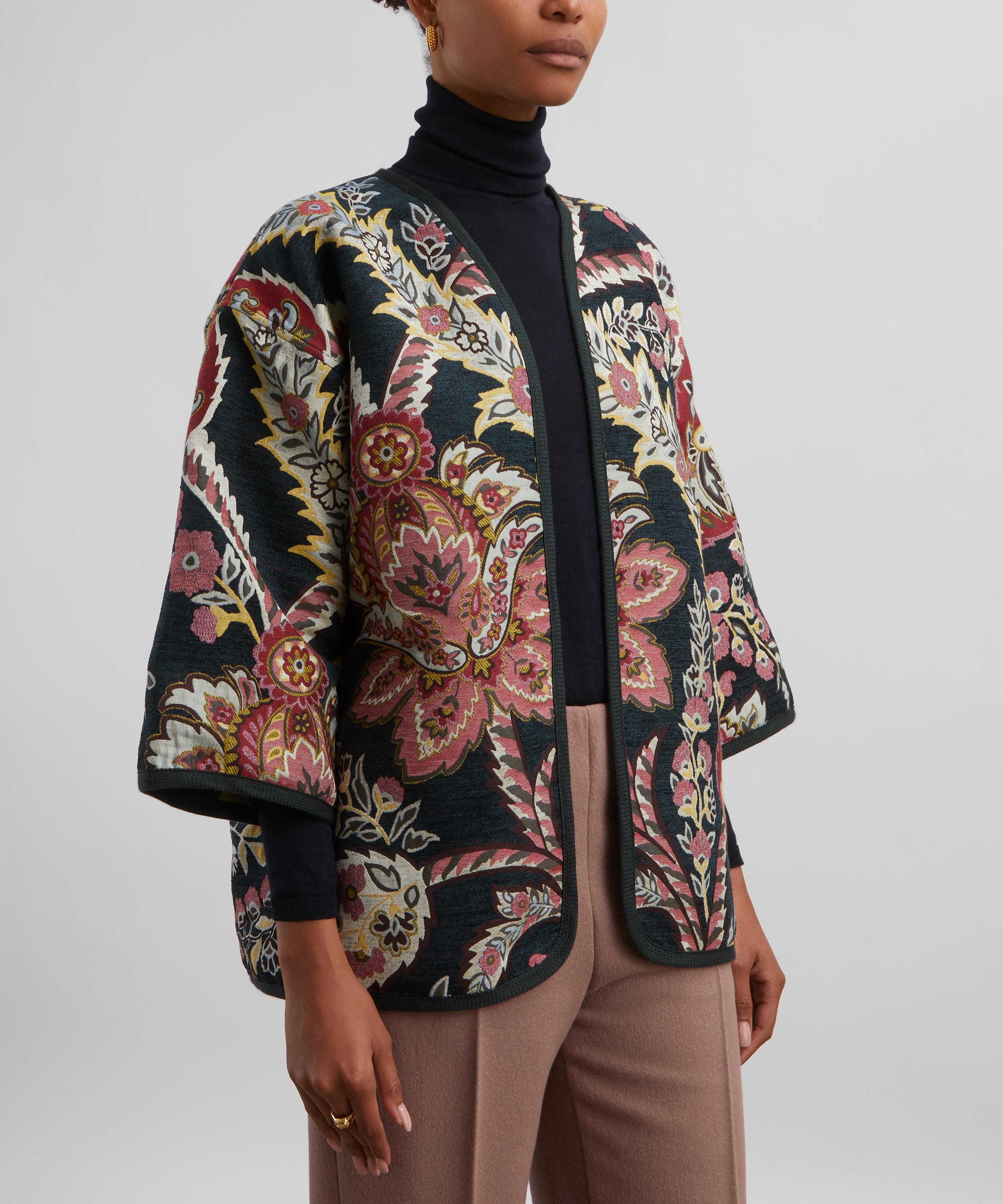 Etro - Reversible Chenille Jacquard Kesa Jacket image number 2