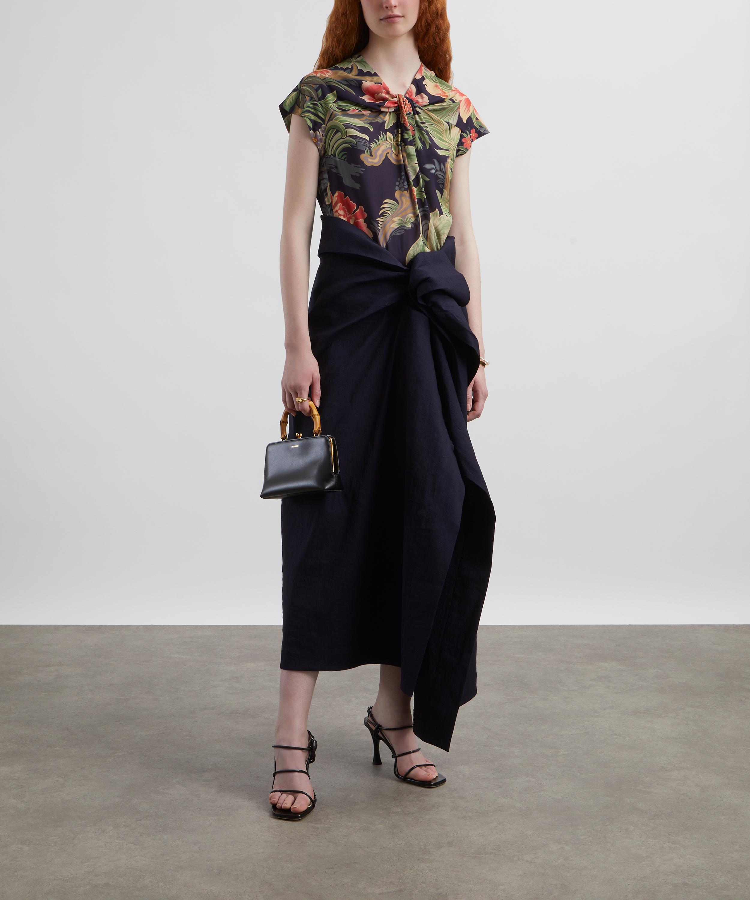 Etro - Crepe de Chine Decorative Floral Top image number 1