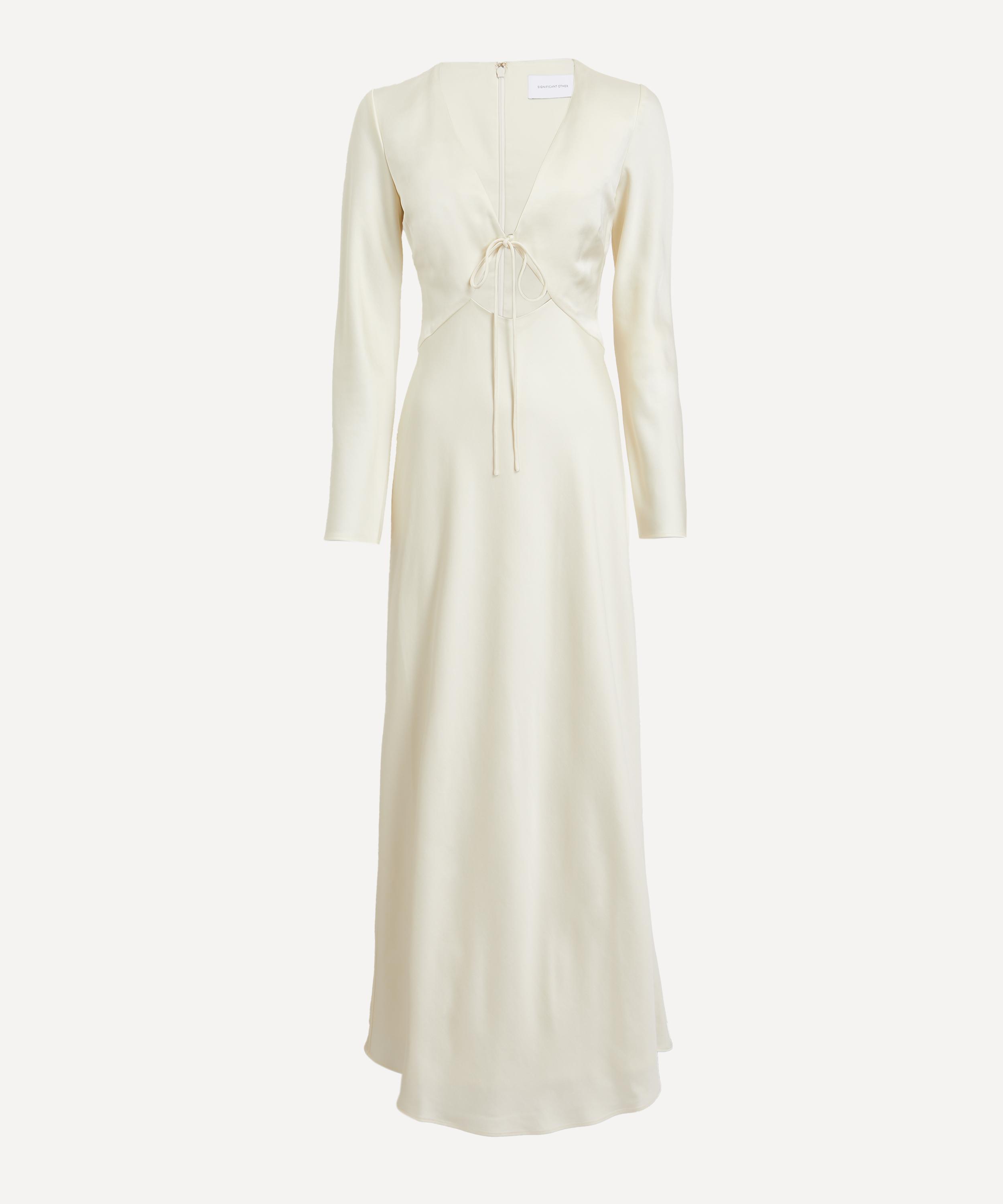 Significant Other - Danika Cream Long Sleeve Dress image number 0