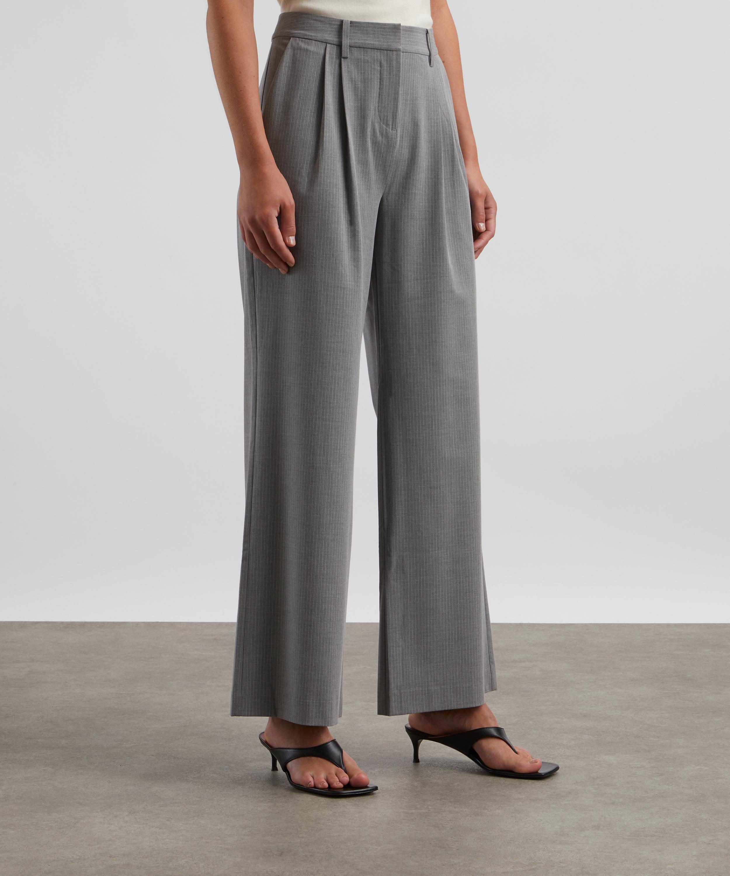 Significant Other - Leighton Charcoal Stripe Trousers image number 2