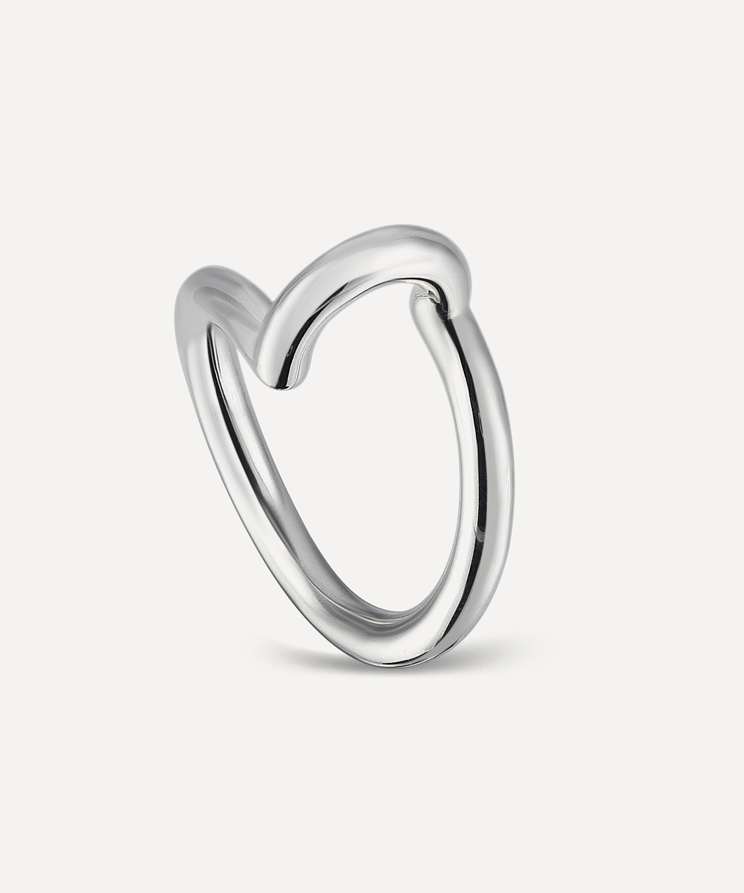 Kloto - Sterling Silver Loop Ring