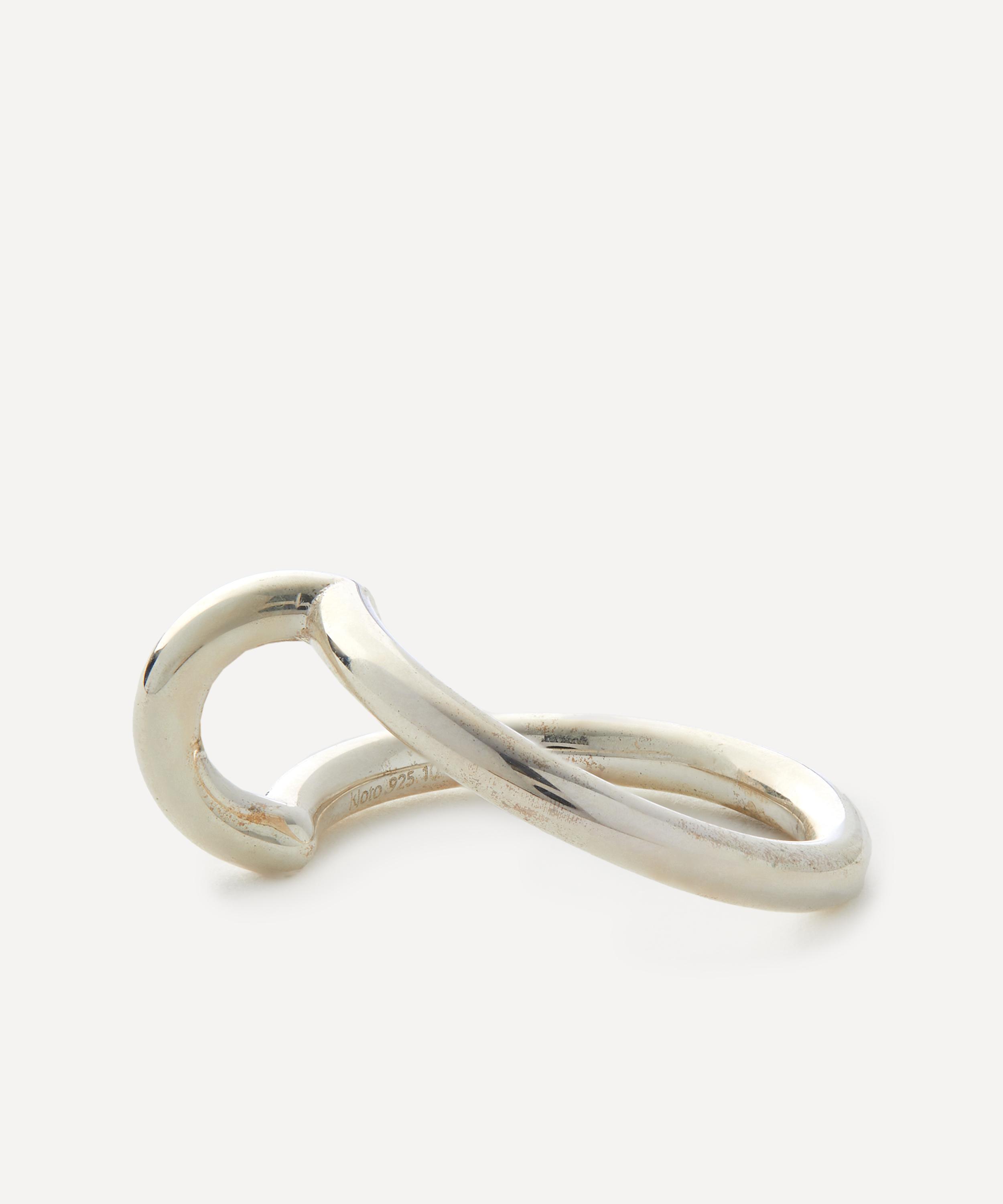 Kloto - Sterling Silver Loop Ring image number 2