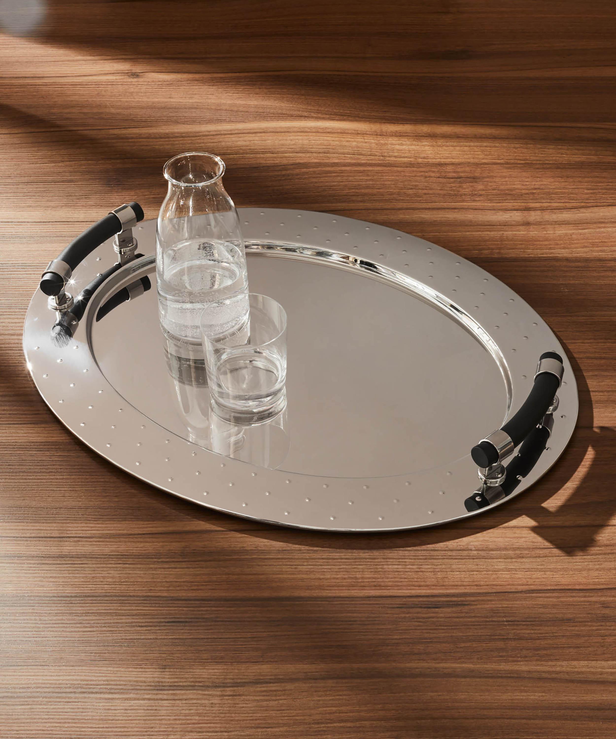 Alessi - MG09 Oval Tray with Handles image number 1