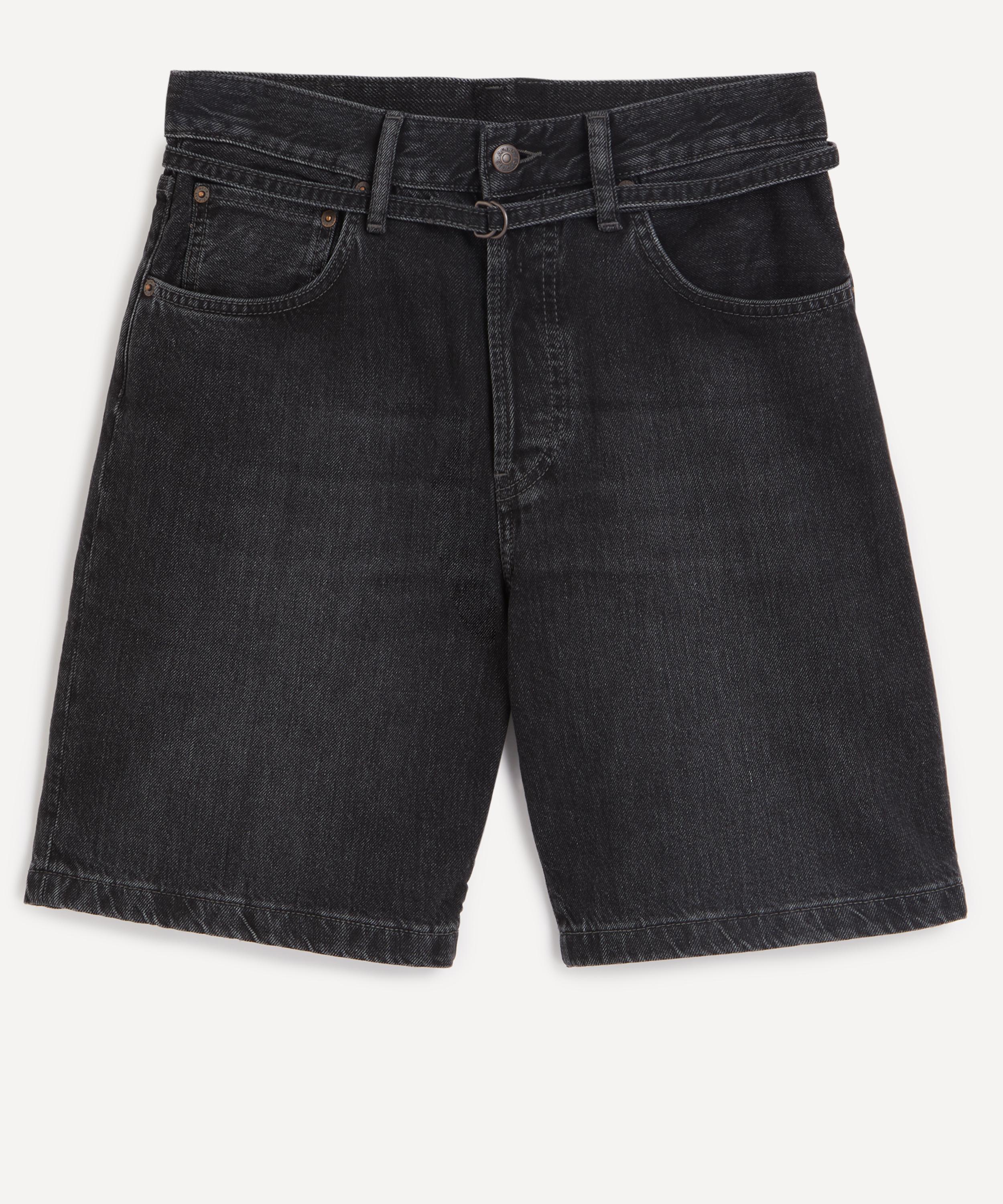 Acne Studios - Loose Fit Denim Shorts image number 0