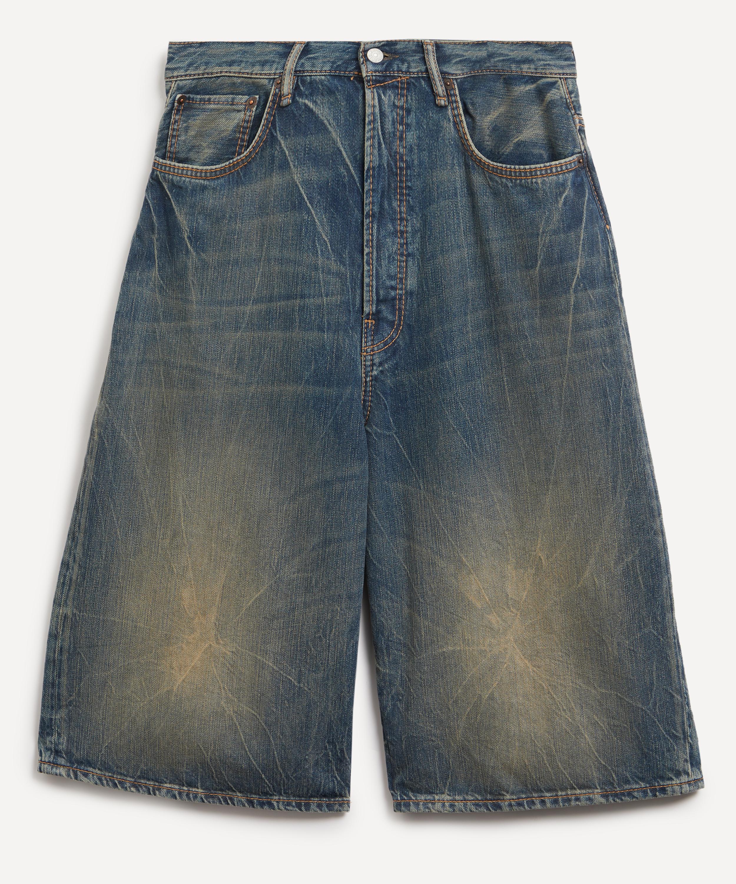 Acne Studios - Loose Fit Denim Shorts image number 0