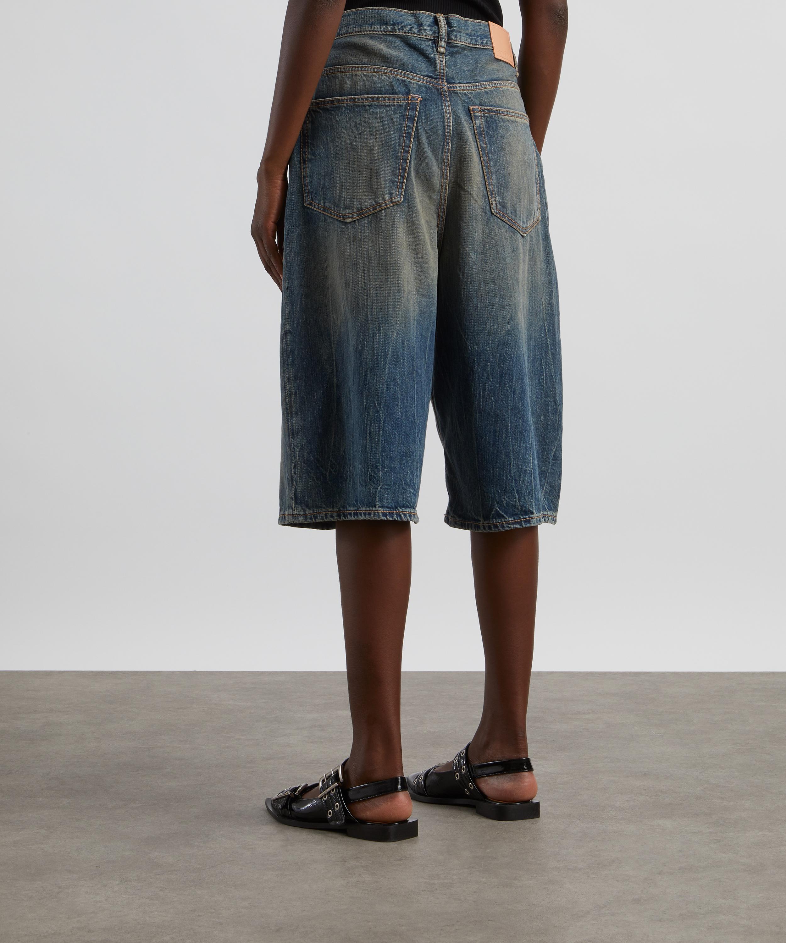 Acne Studios - Loose Fit Denim Shorts image number 3