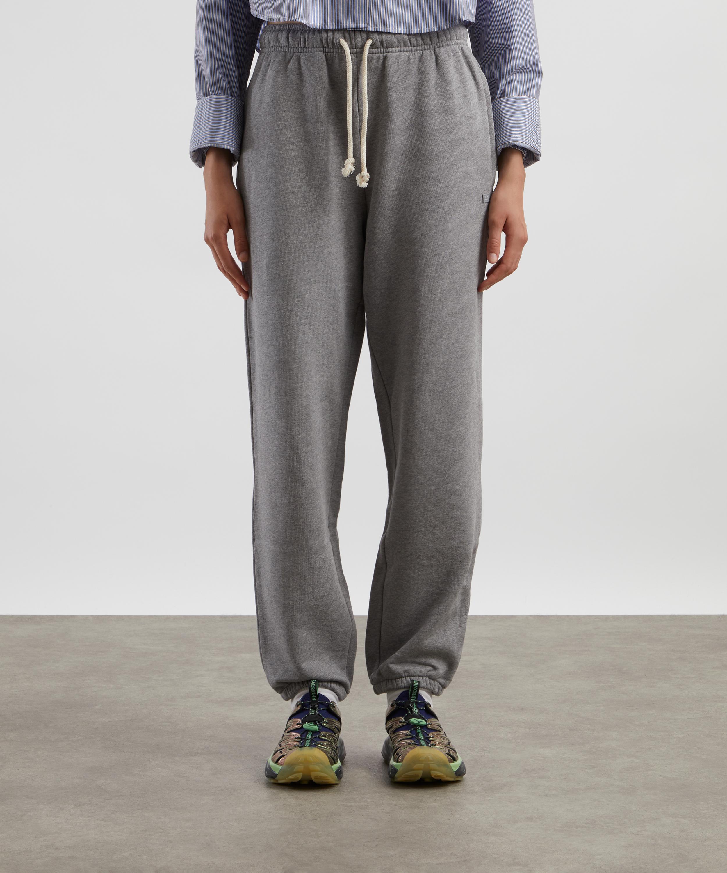 Acne Studios Grey Melange Drawstring Sweatpants Liberty