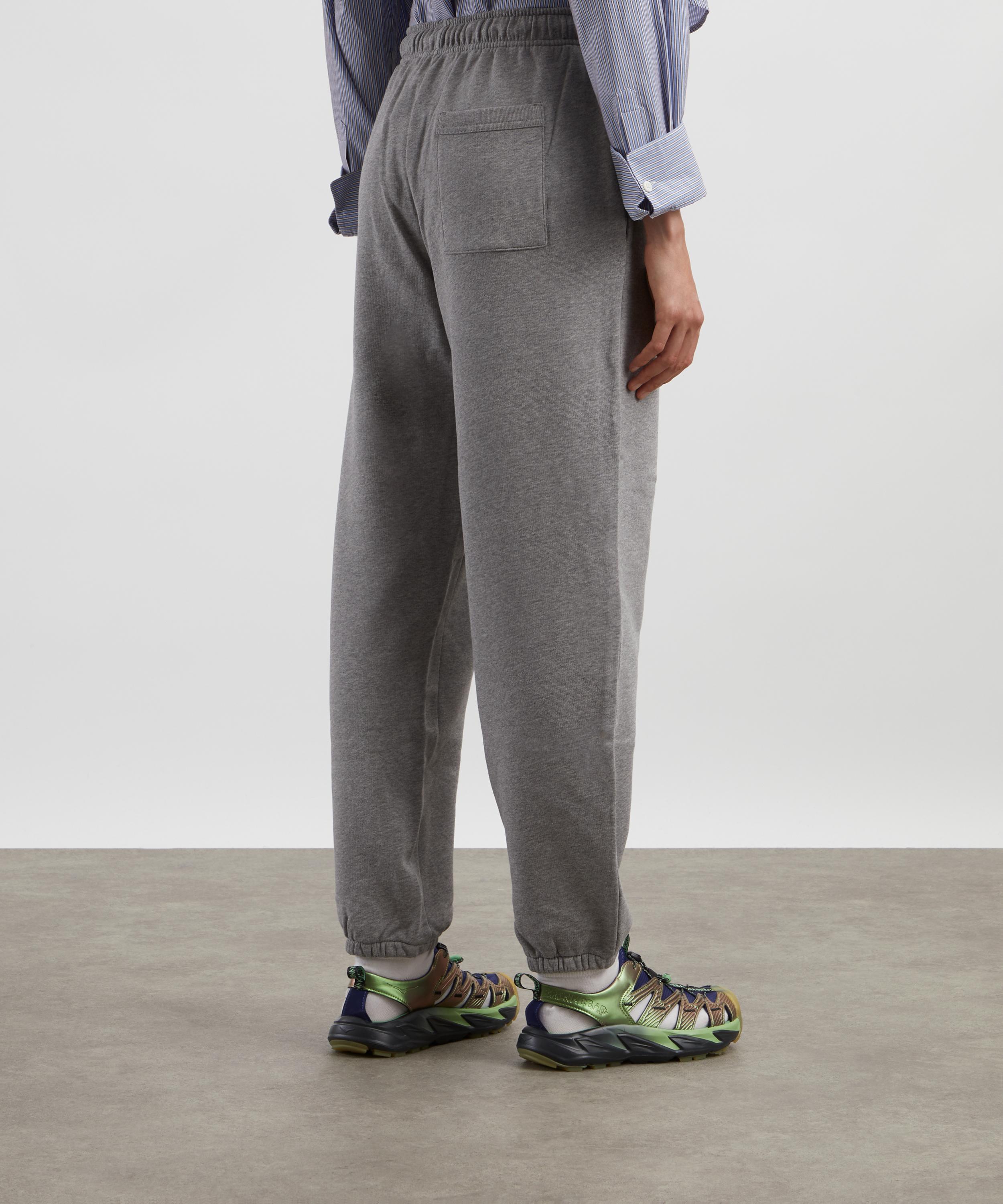 Acne Studios - Grey Melange Drawstring Sweatpants image number 3