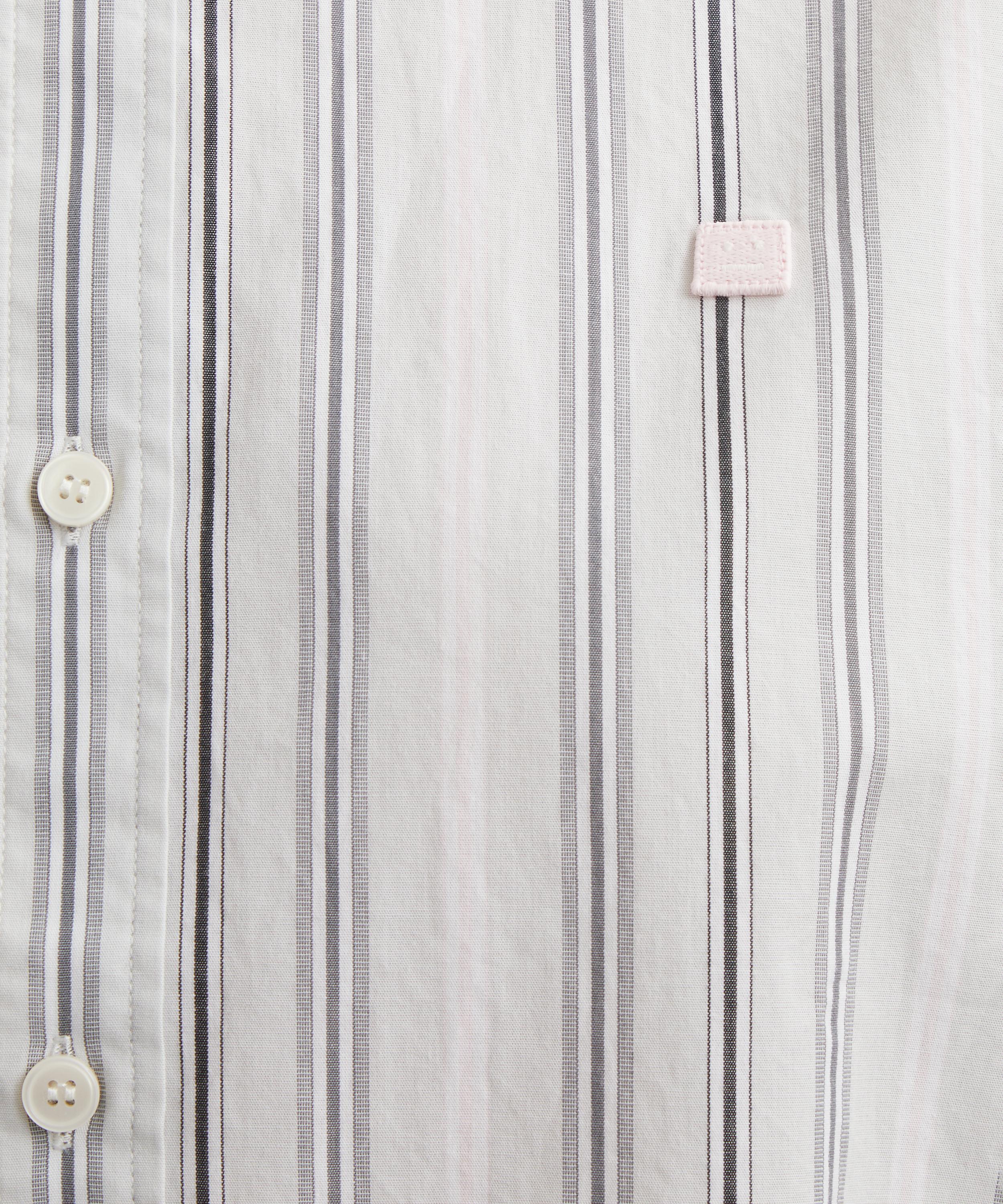 Acne Studios - Long Sleeve Stripe Shirt image number 4