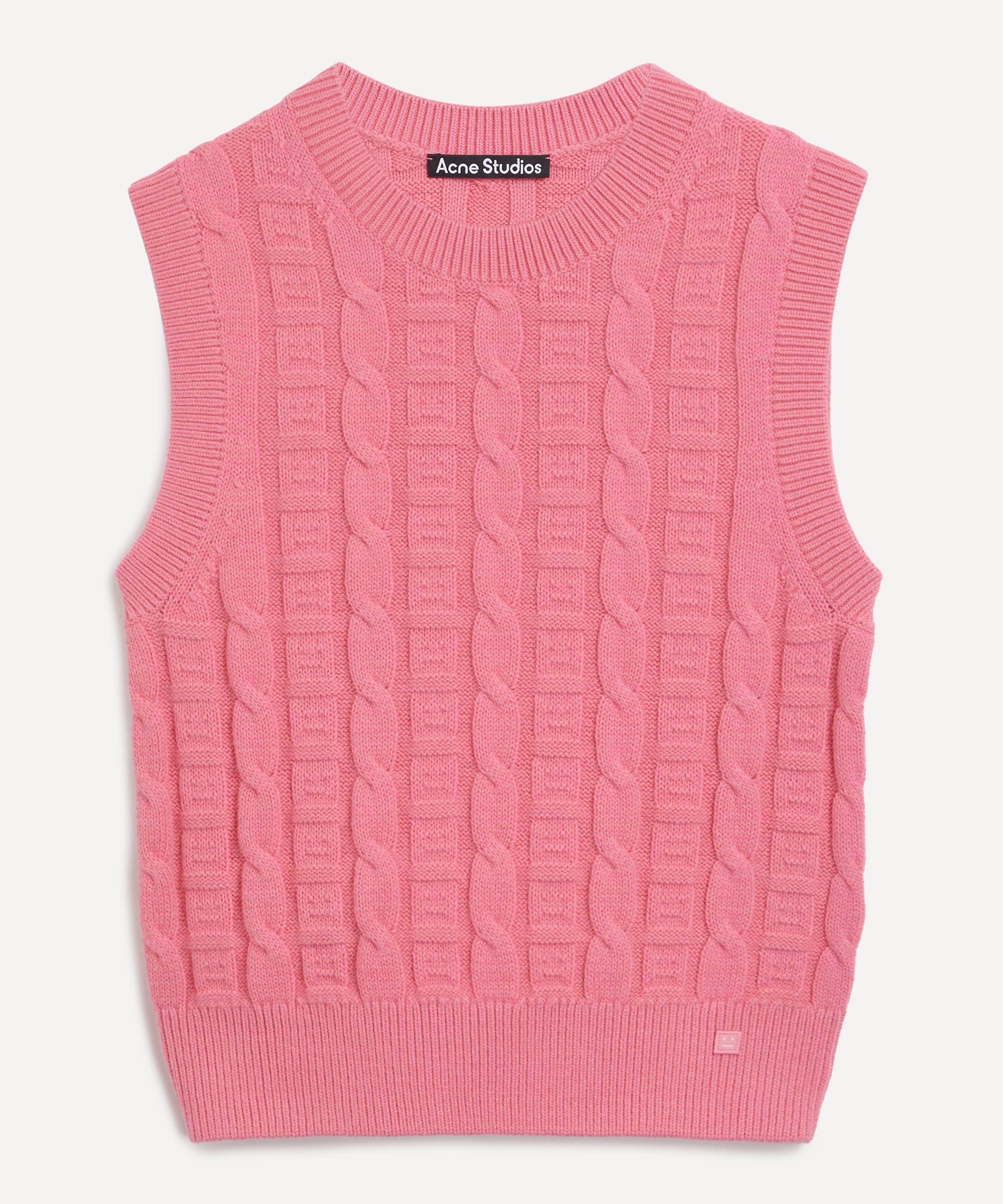 Acne Studios - Cable Wool Sleeveless Jumper