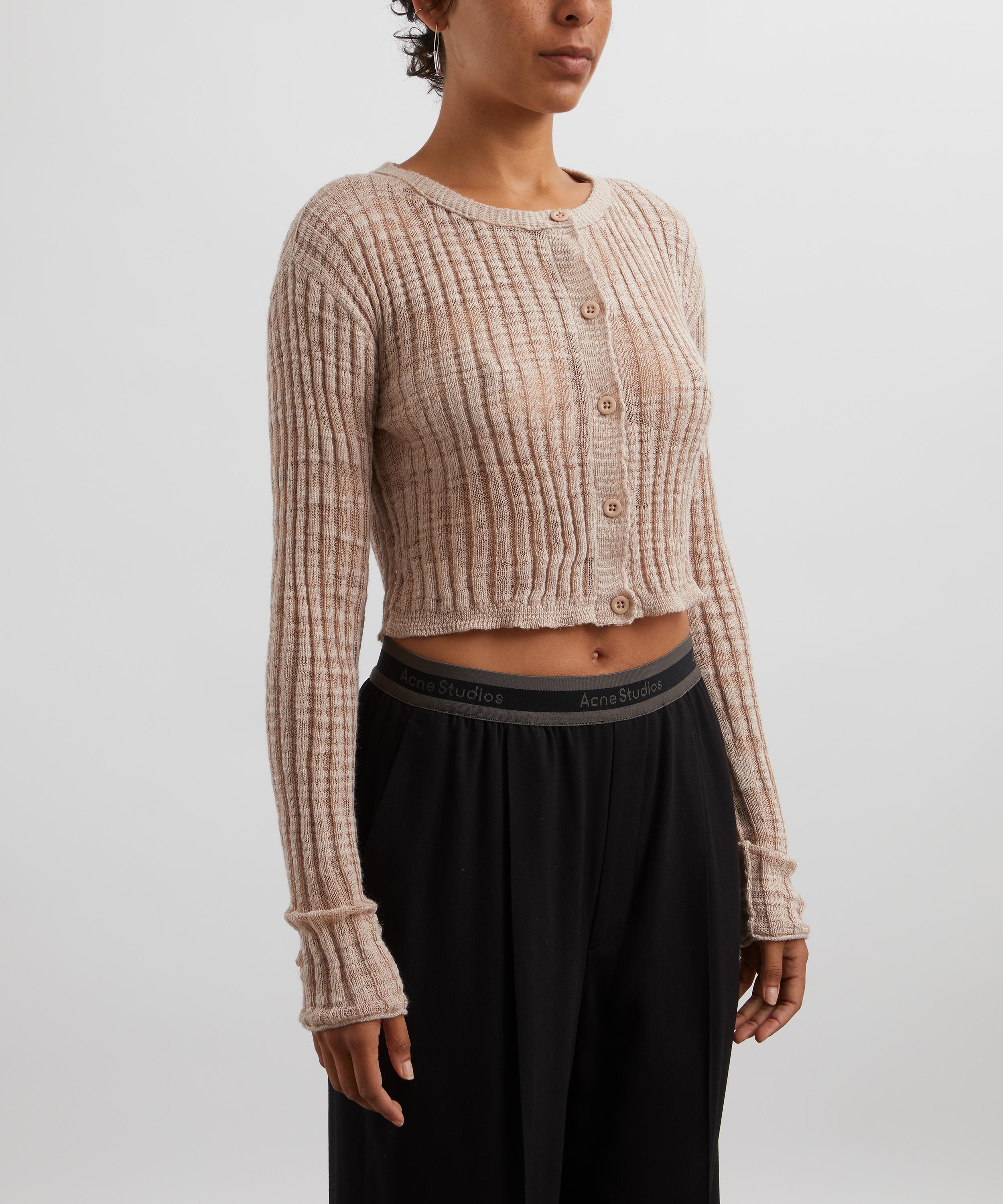 Acne Studios - Wide Rib Cardigan image number 1