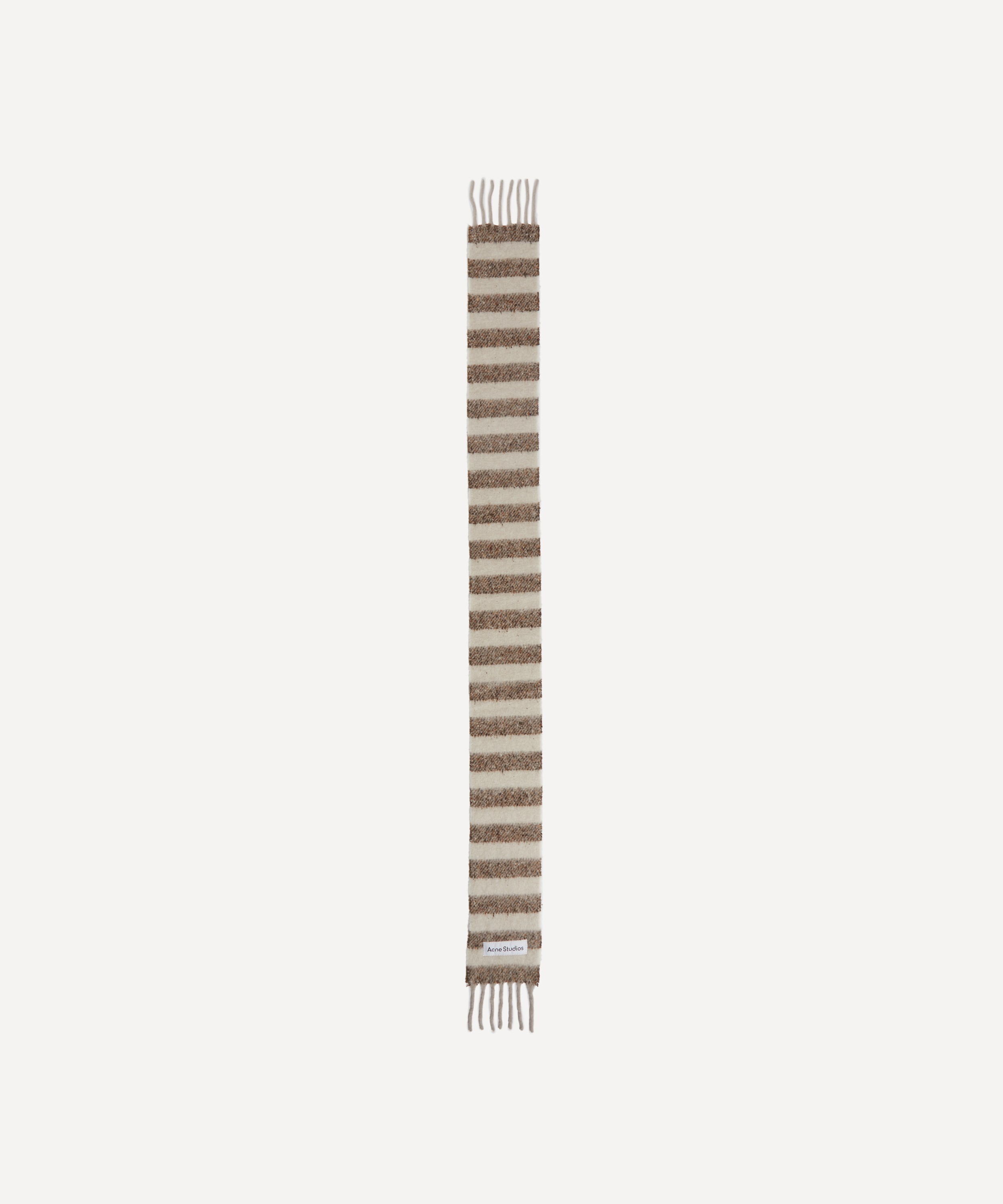 Acne Studios - Stripe Alpaca Scarf image number 0