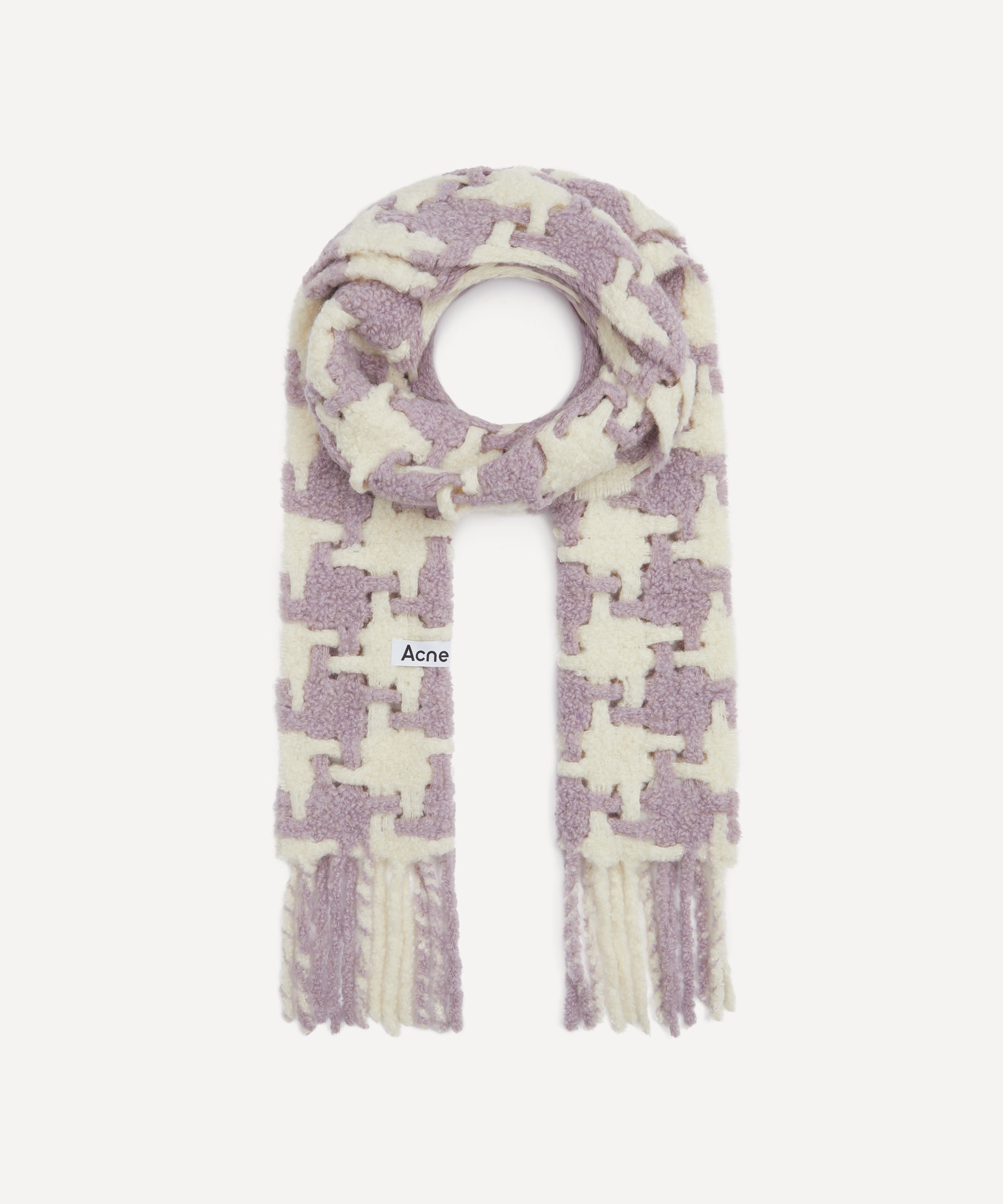 Acne Studios - Houndstooth Scarf image number 0