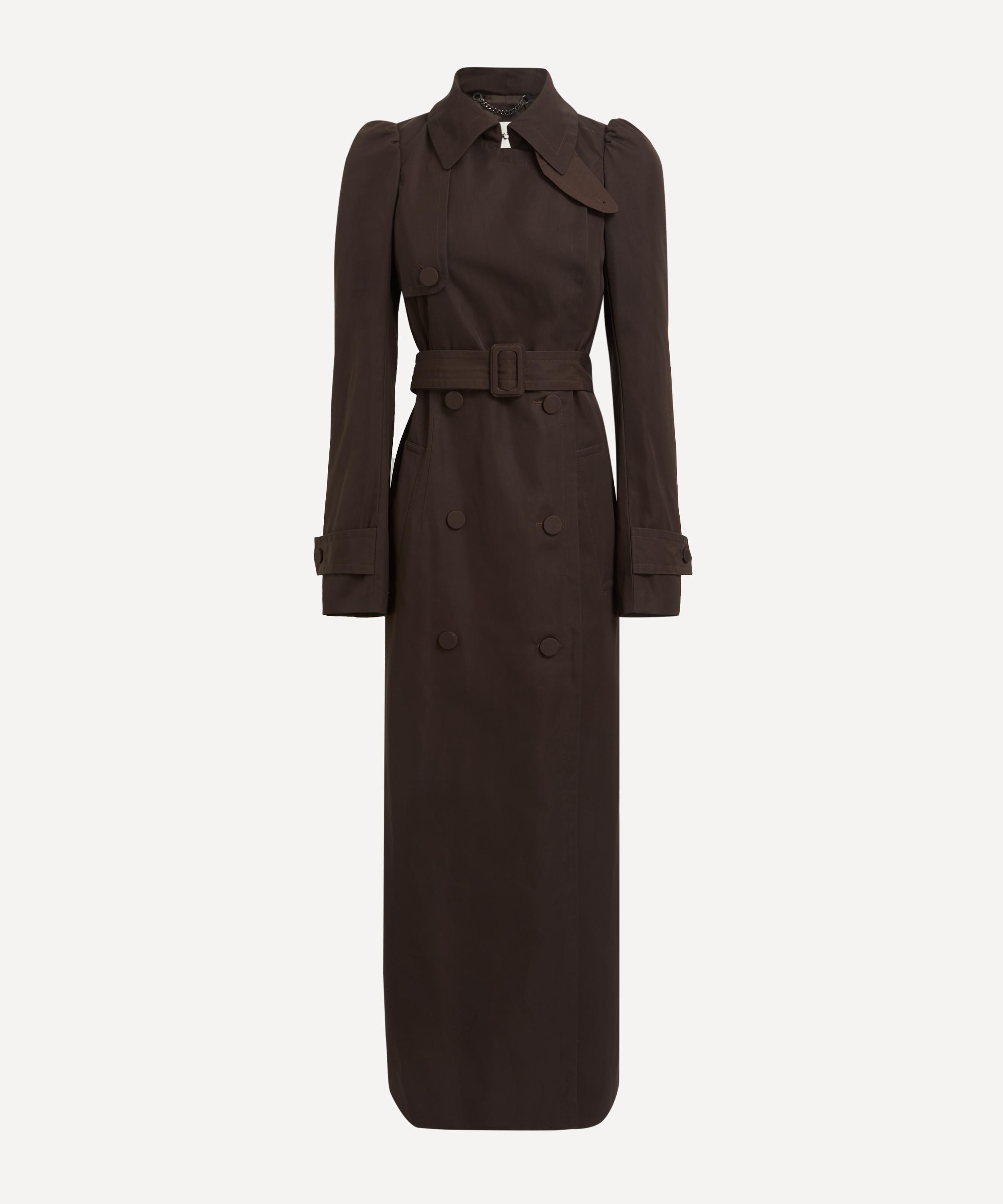 Dries Van Noten - Belted Wool Trench Coat image number 0