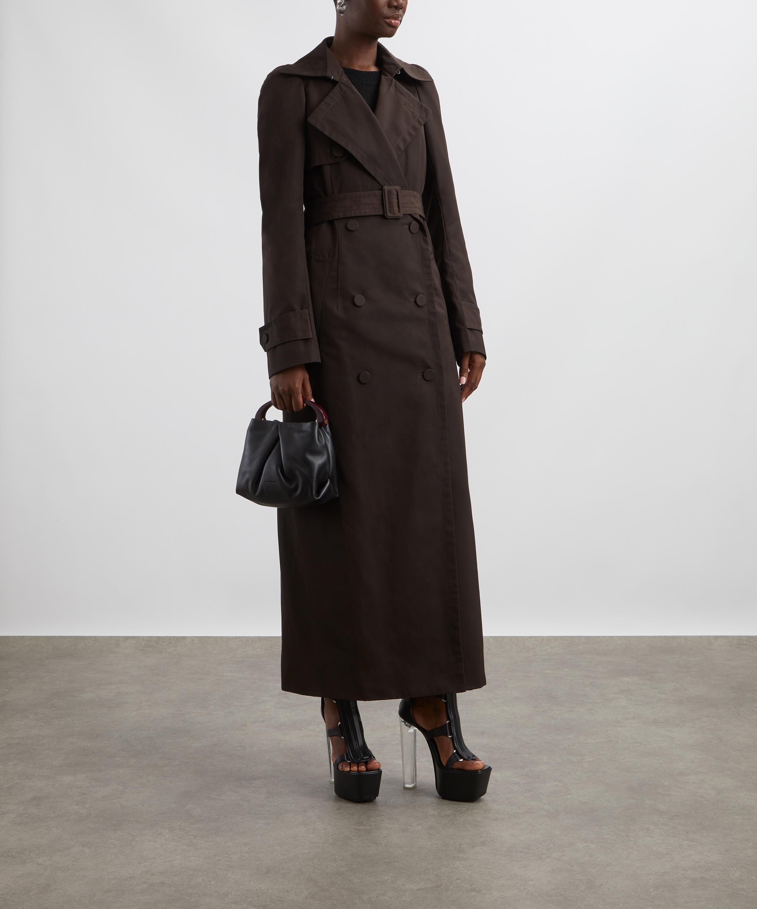 Dries Van Noten - Belted Wool Trench Coat image number 1