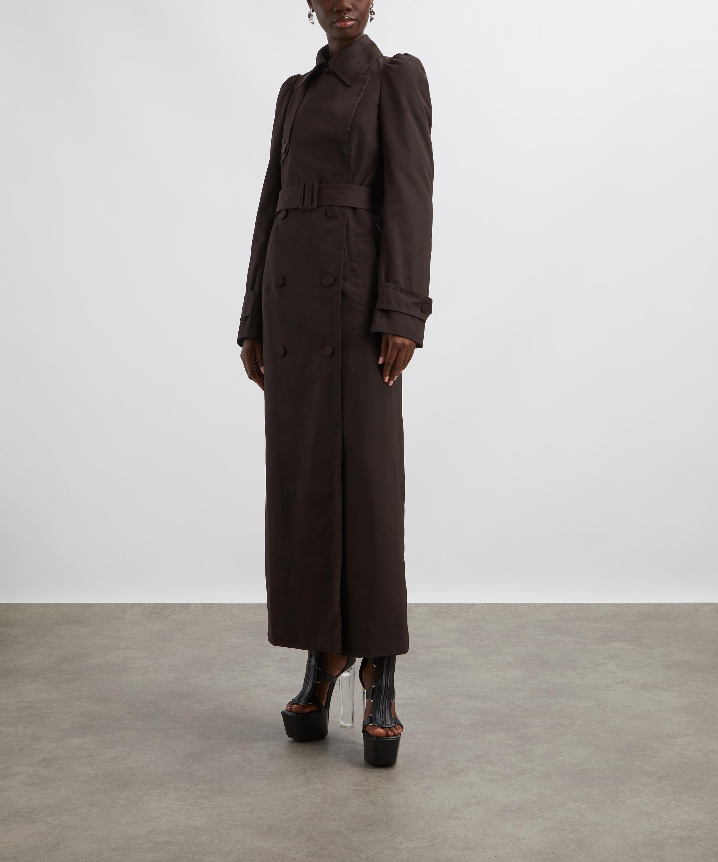 Dries Van Noten - Belted Wool Trench Coat image number 2