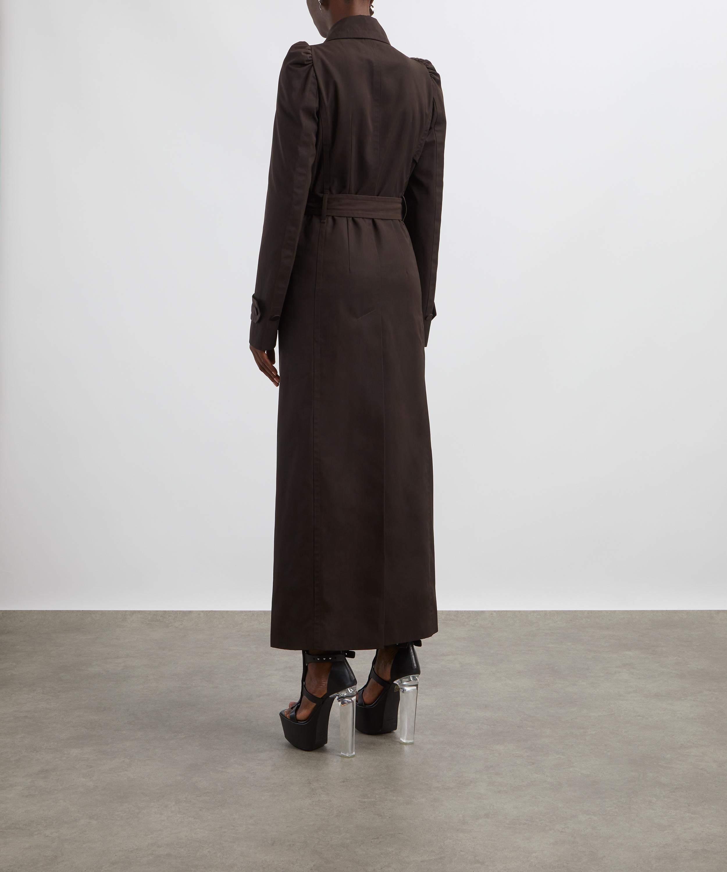 Dries Van Noten - Belted Wool Trench Coat image number 3