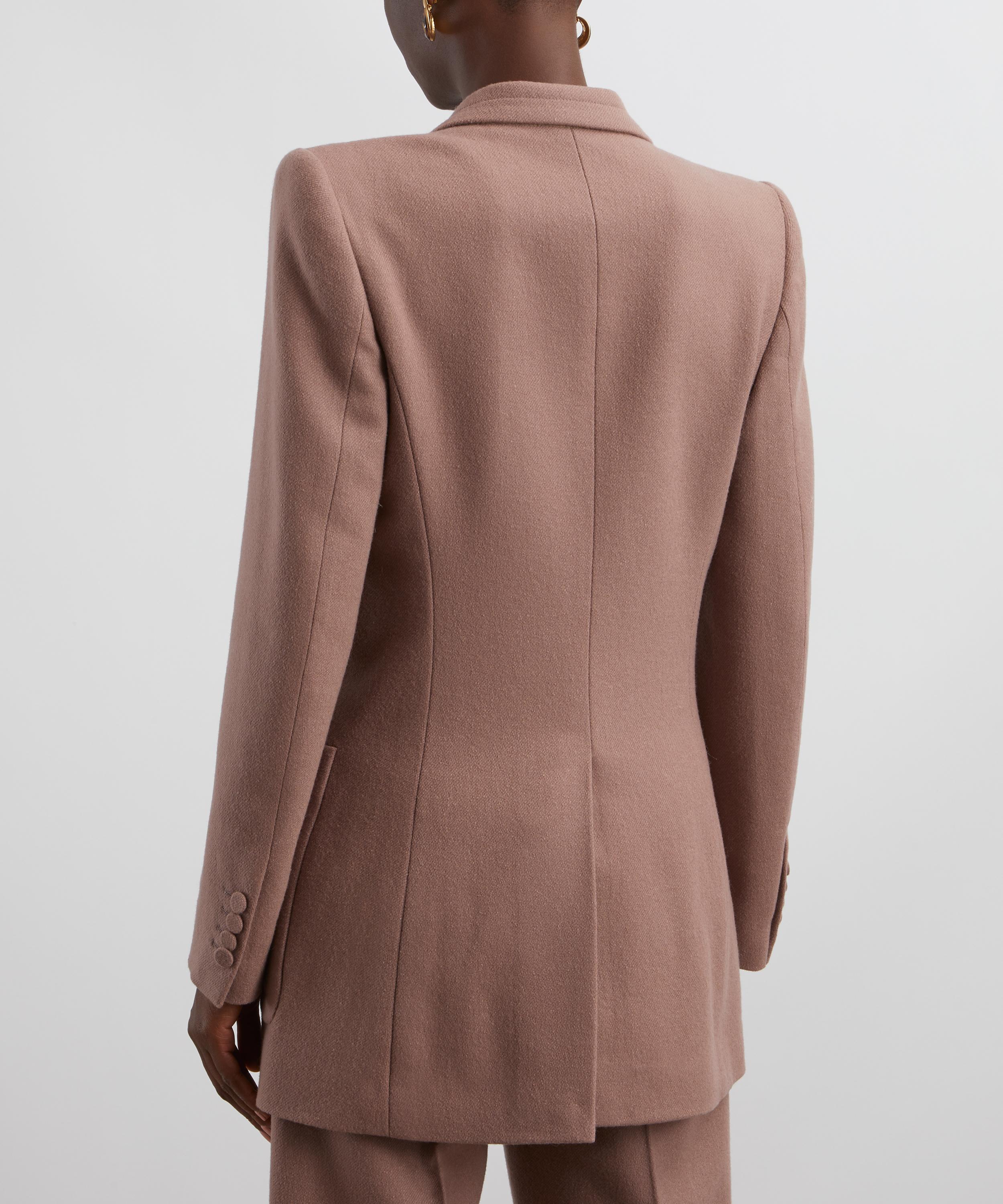 Dries Van Noten - Old Rose Wool Blazer image number 3