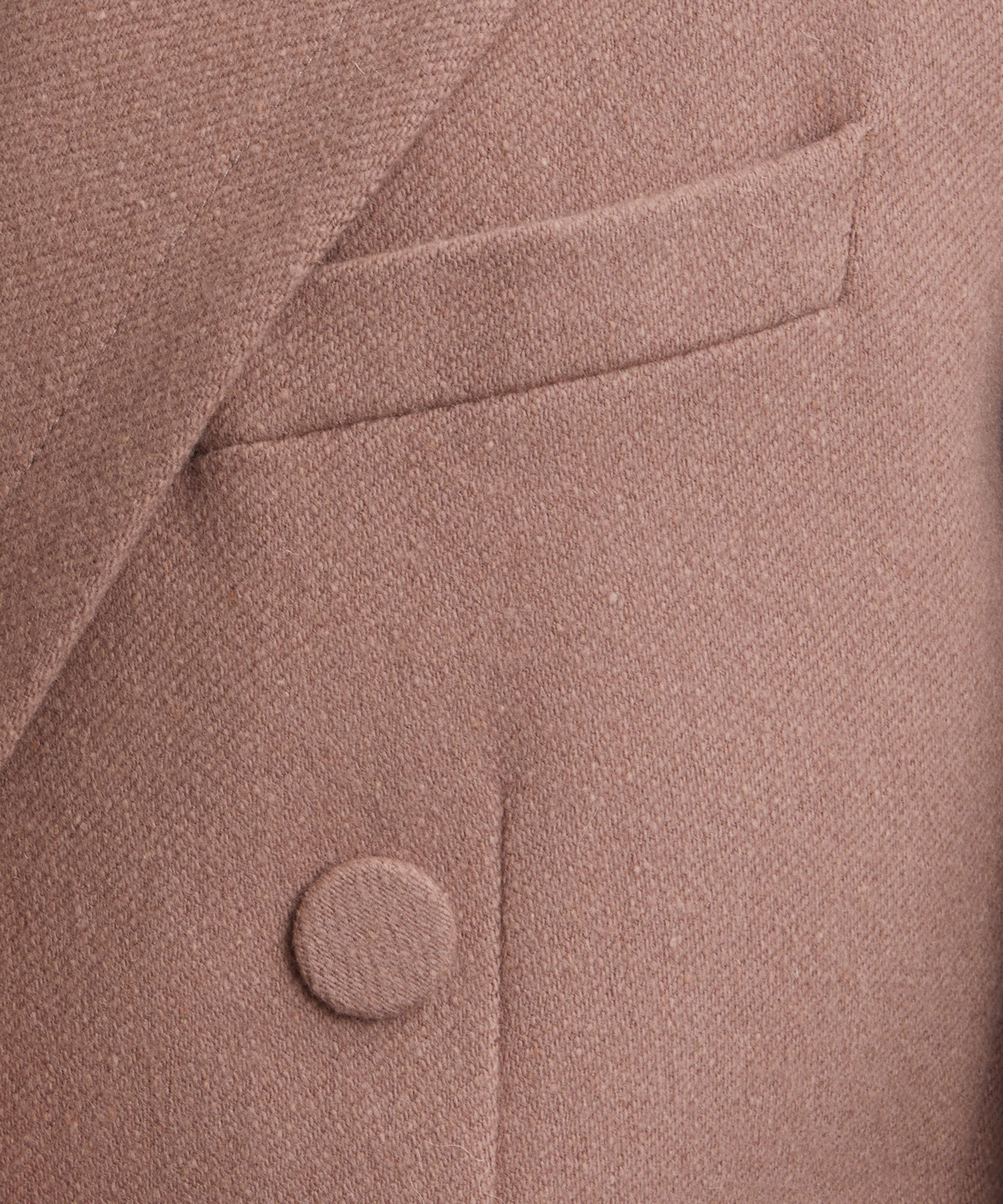 Dries Van Noten - Old Rose Wool Blazer image number 4