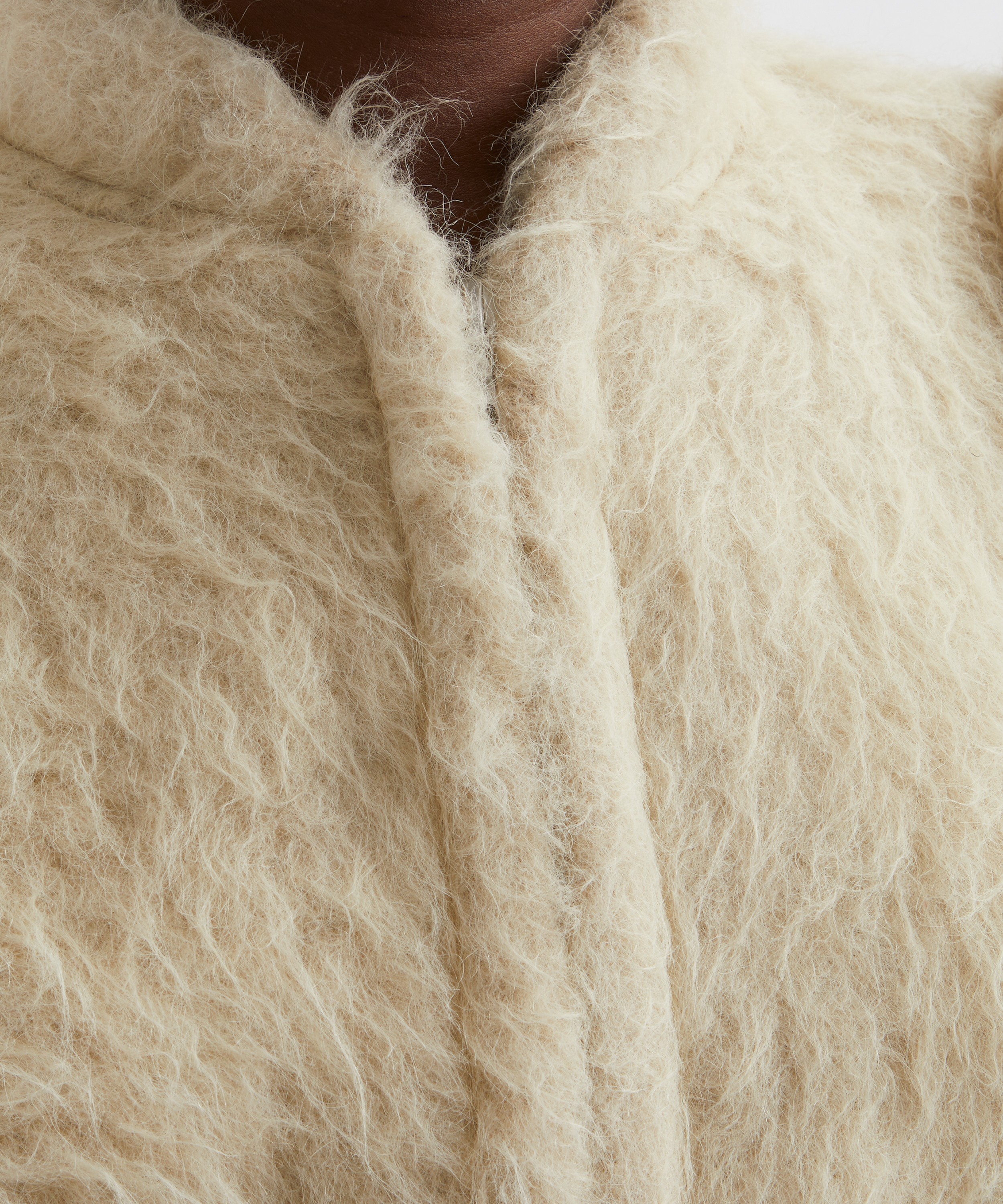 Dries Van Noten - Short Casual Wool-Alpaca Jacket image number 4