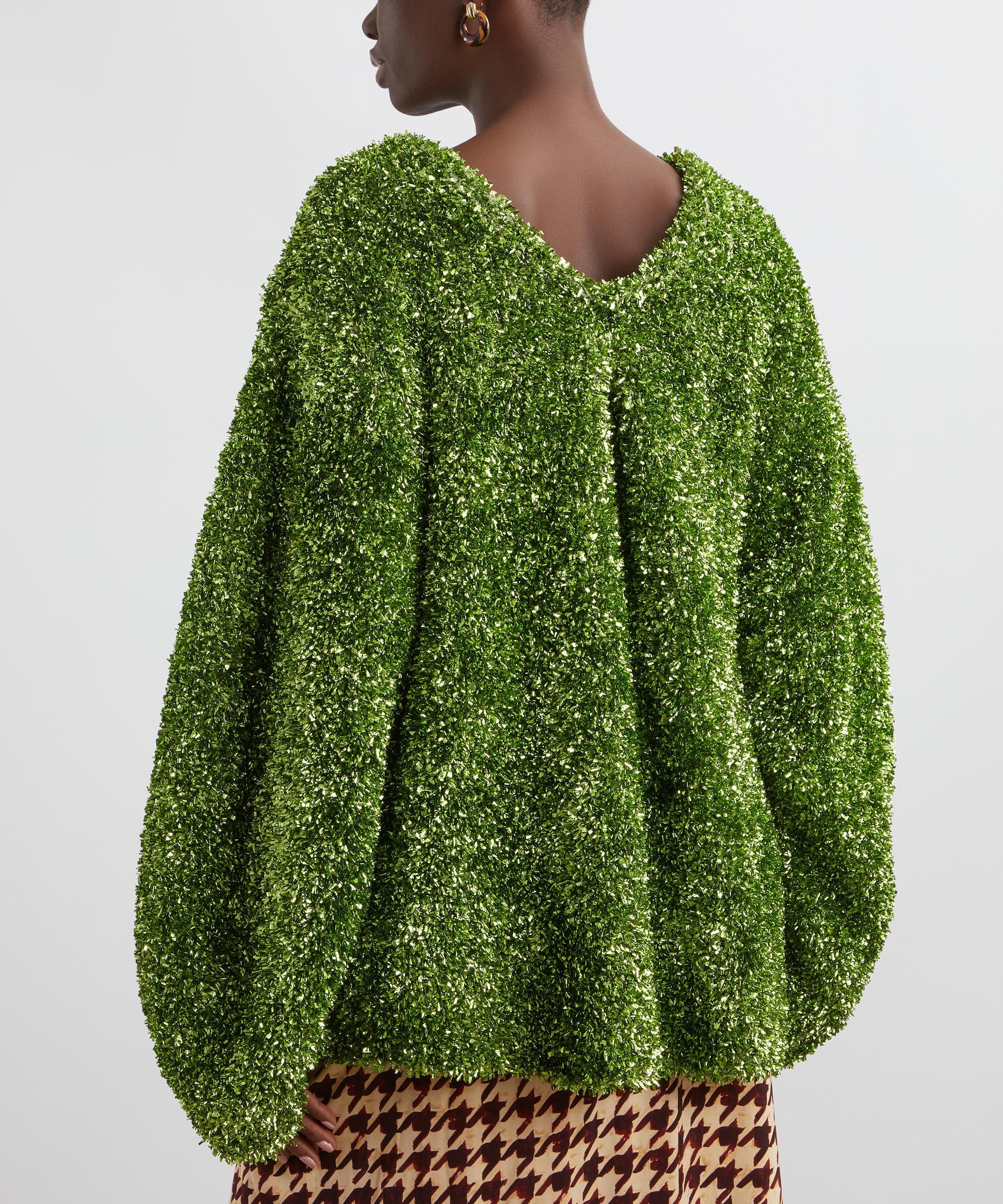 Dries Van Noten - Metallised Jumper image number 3