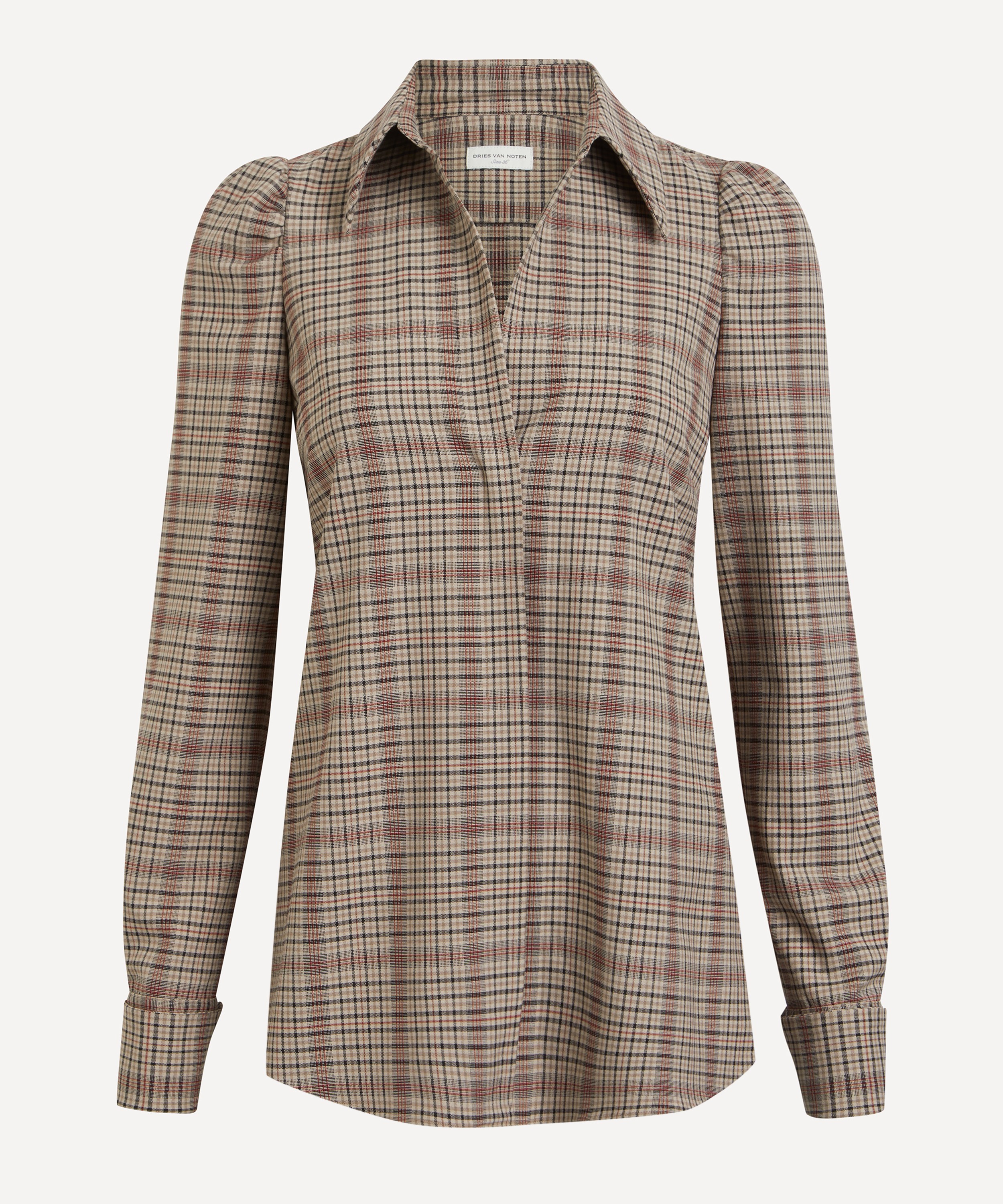 Dries Van Noten - Prince of Wales Check Shirt image number 0