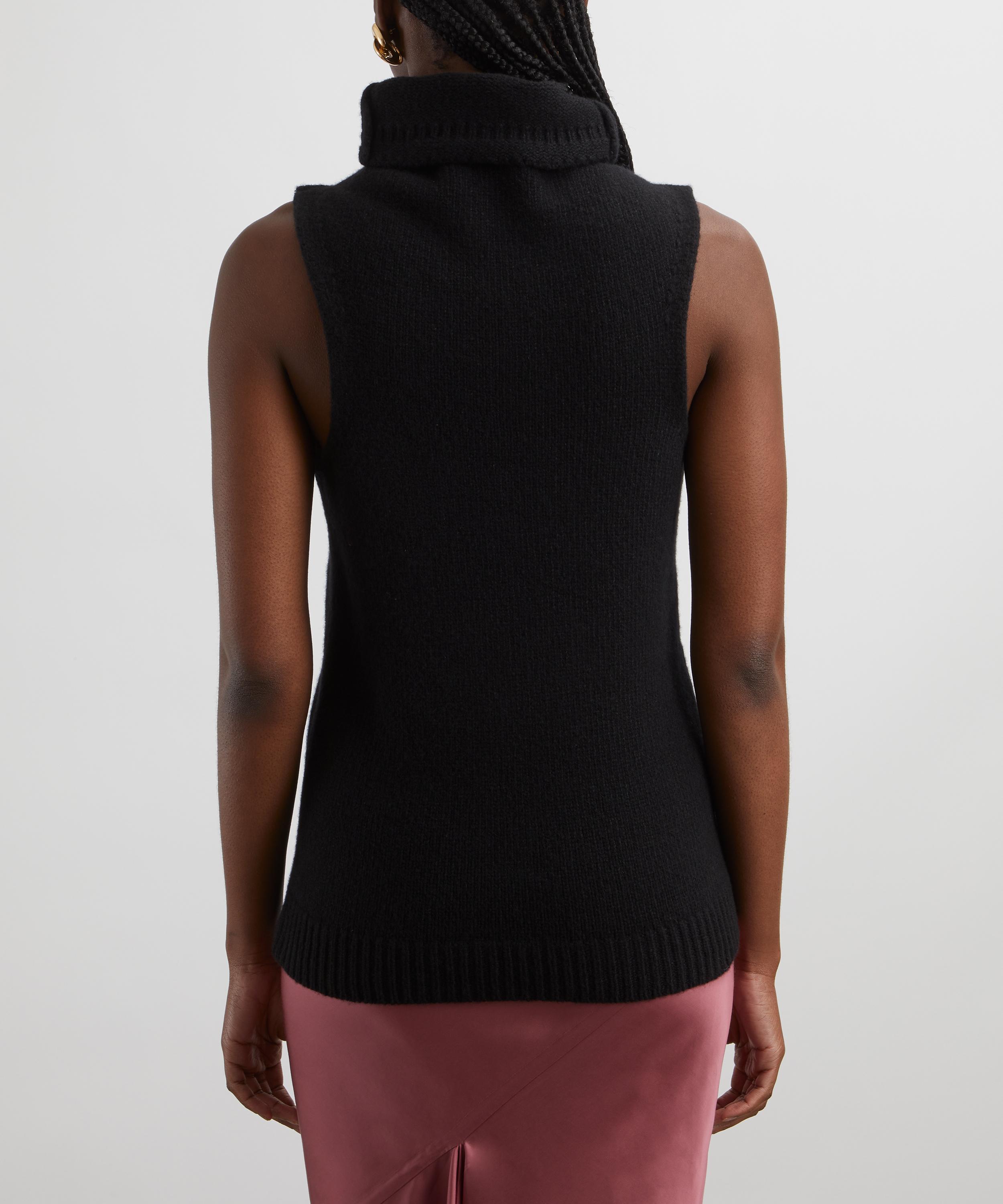 Dries Van Noten - Cashmere-Wool Sleeveless Turtleneck  image number 3