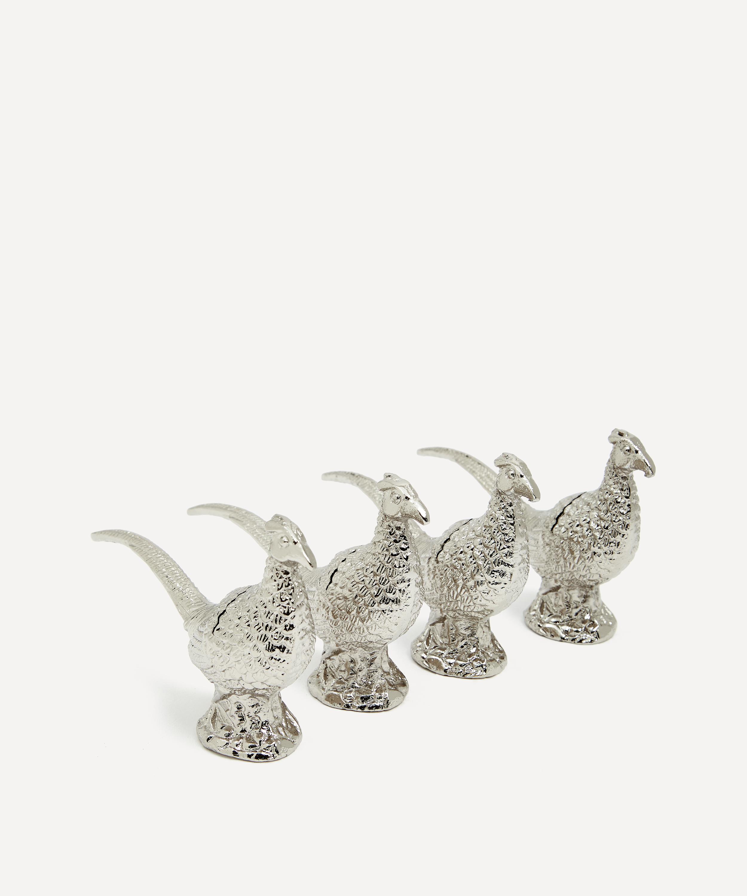 Culinary Concepts - Pheasant Place Card Holder Set of Four image number 0
