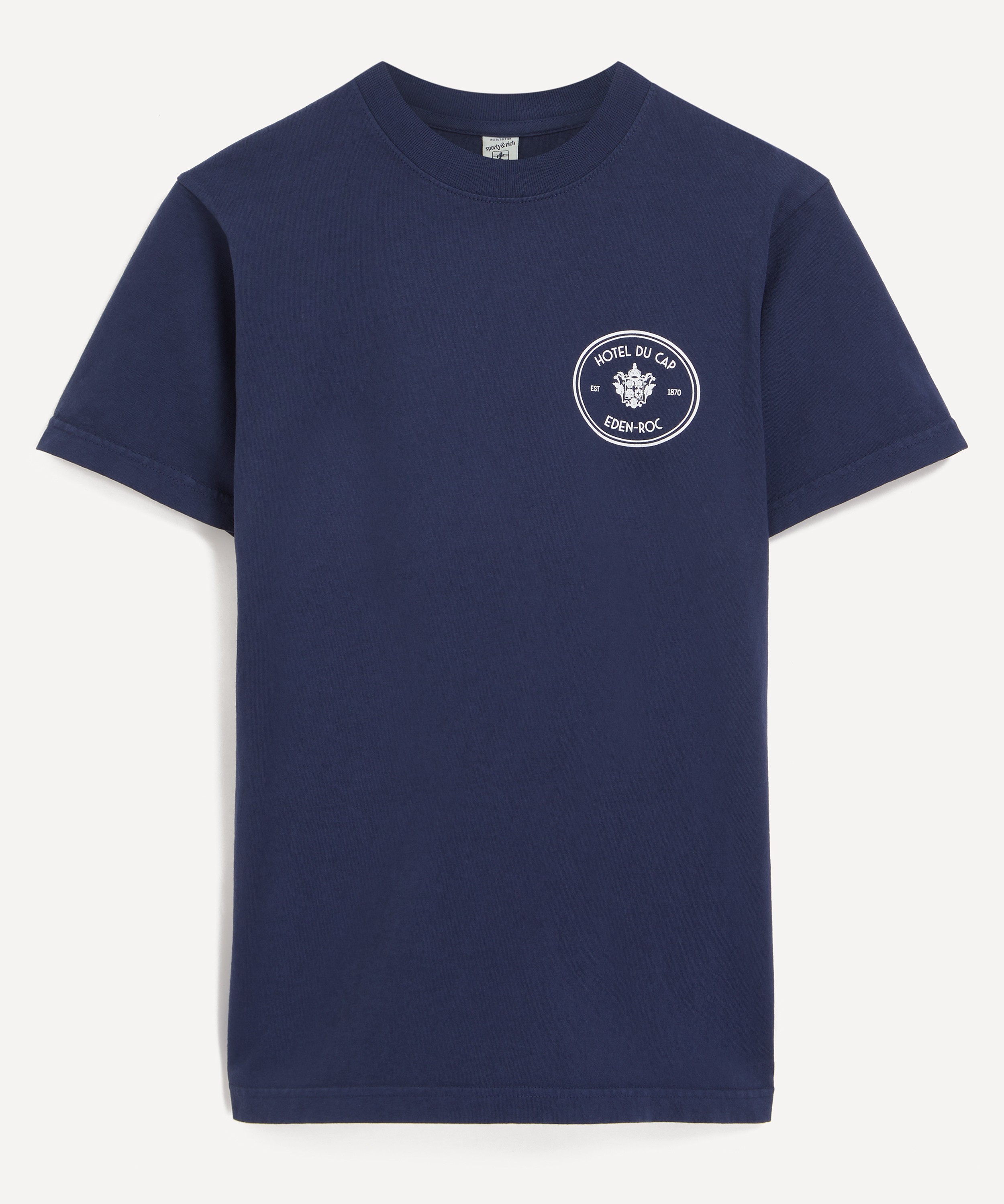 Sporty & Rich - Navy Eden Crest Kennedy T-Shirt