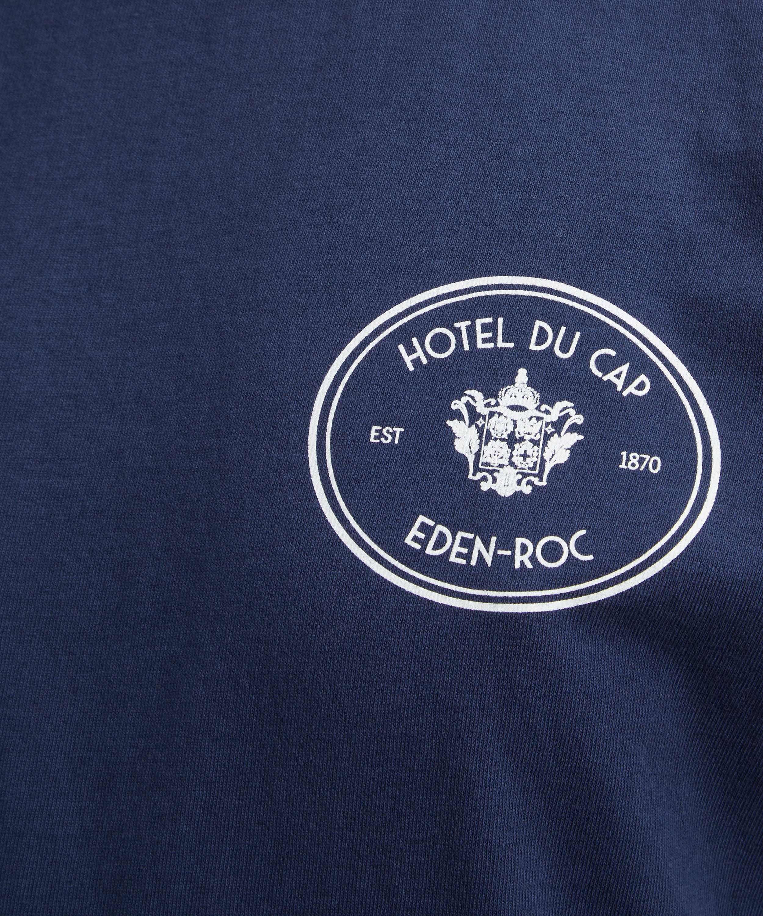 Sporty & Rich - Navy Eden Crest Kennedy T-Shirt image number 4