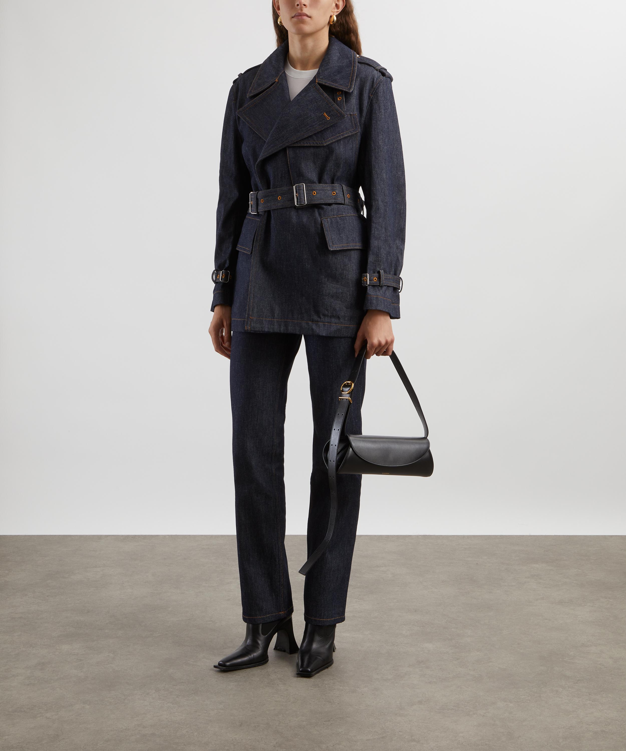 Helmut Lang - Rider Denim Trench Jacket image number 1