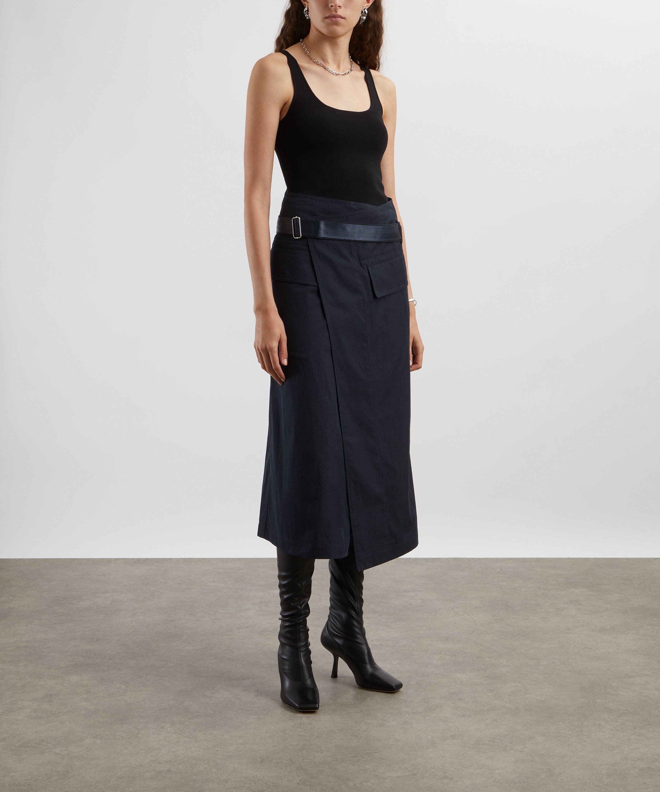 Helmut Lang - Trench Wrap Skirt image number 1