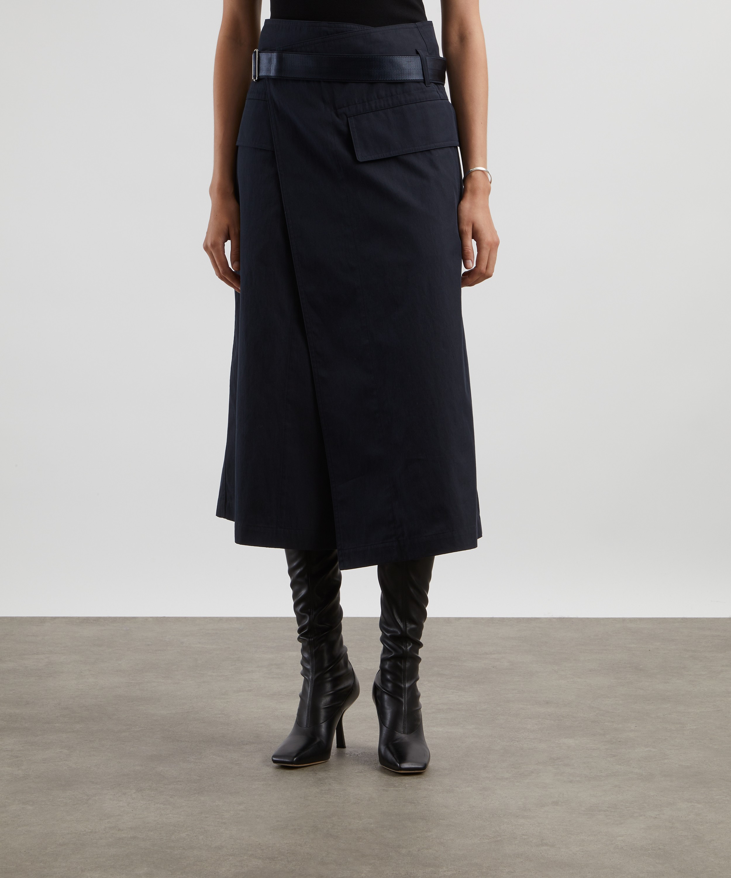 Helmut Lang - Trench Wrap Skirt image number 2