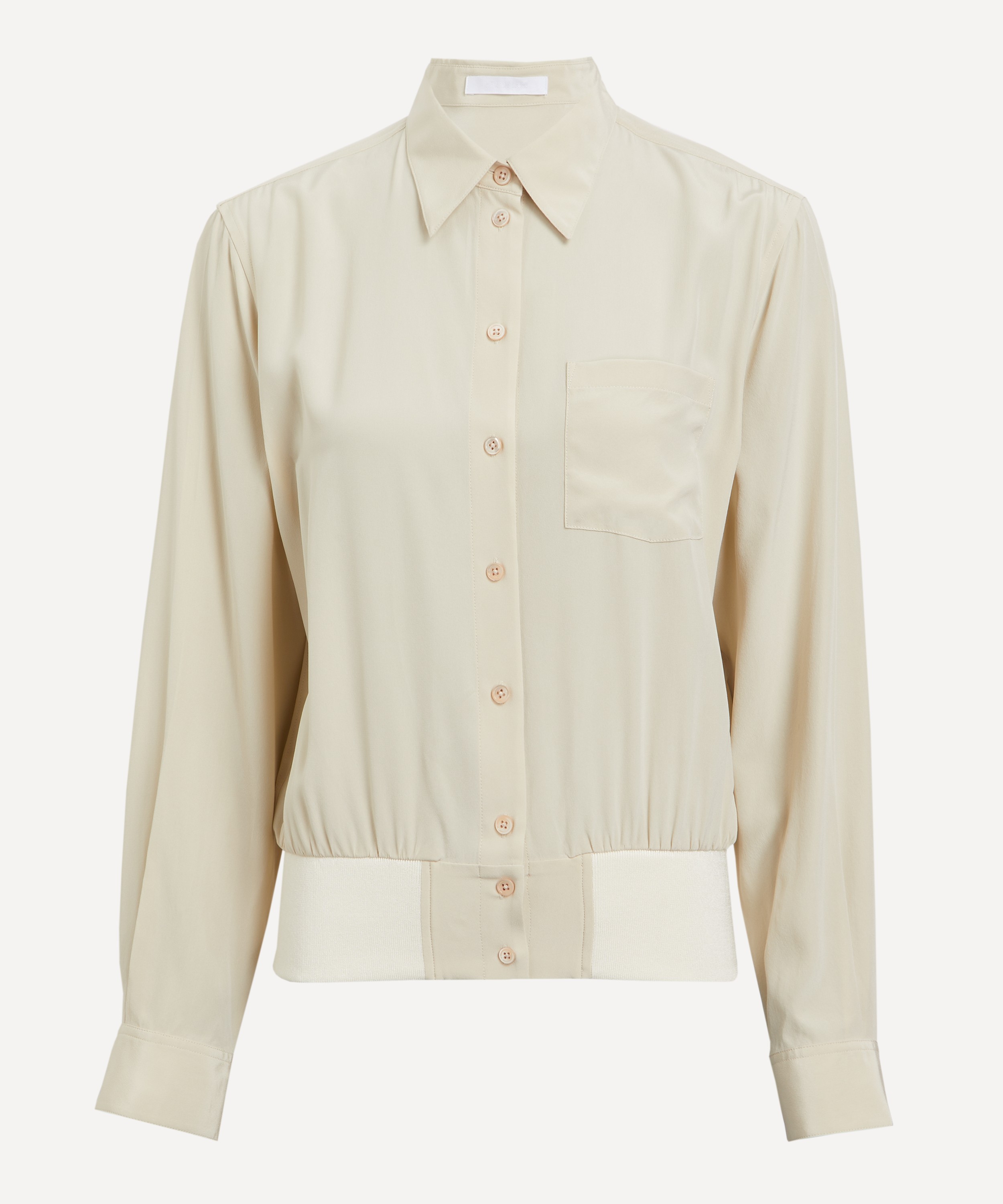 Helmut Lang - Silk Bomber Shirt image number 0