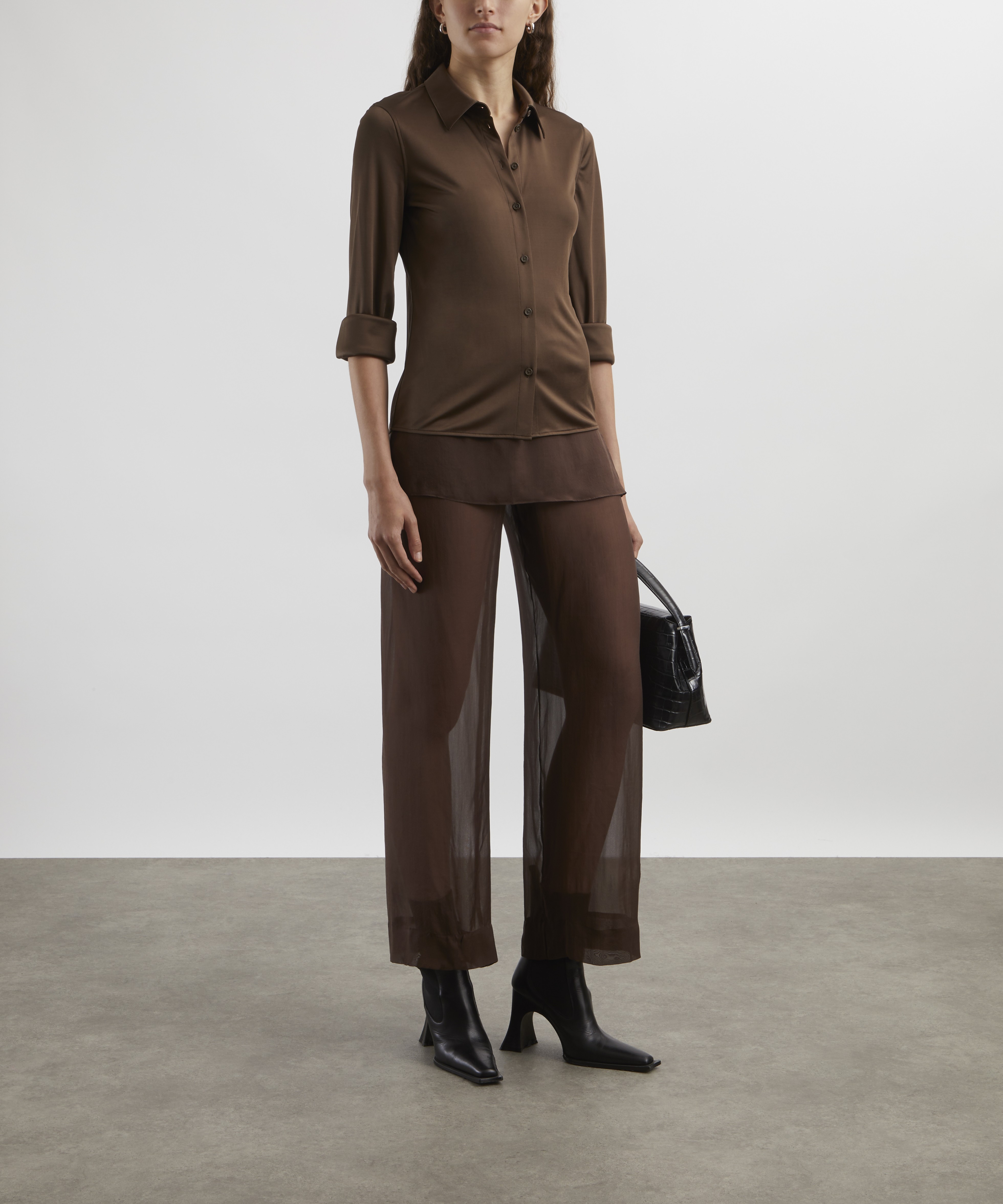 Helmut Lang - Jersey Slim Shirt image number 1