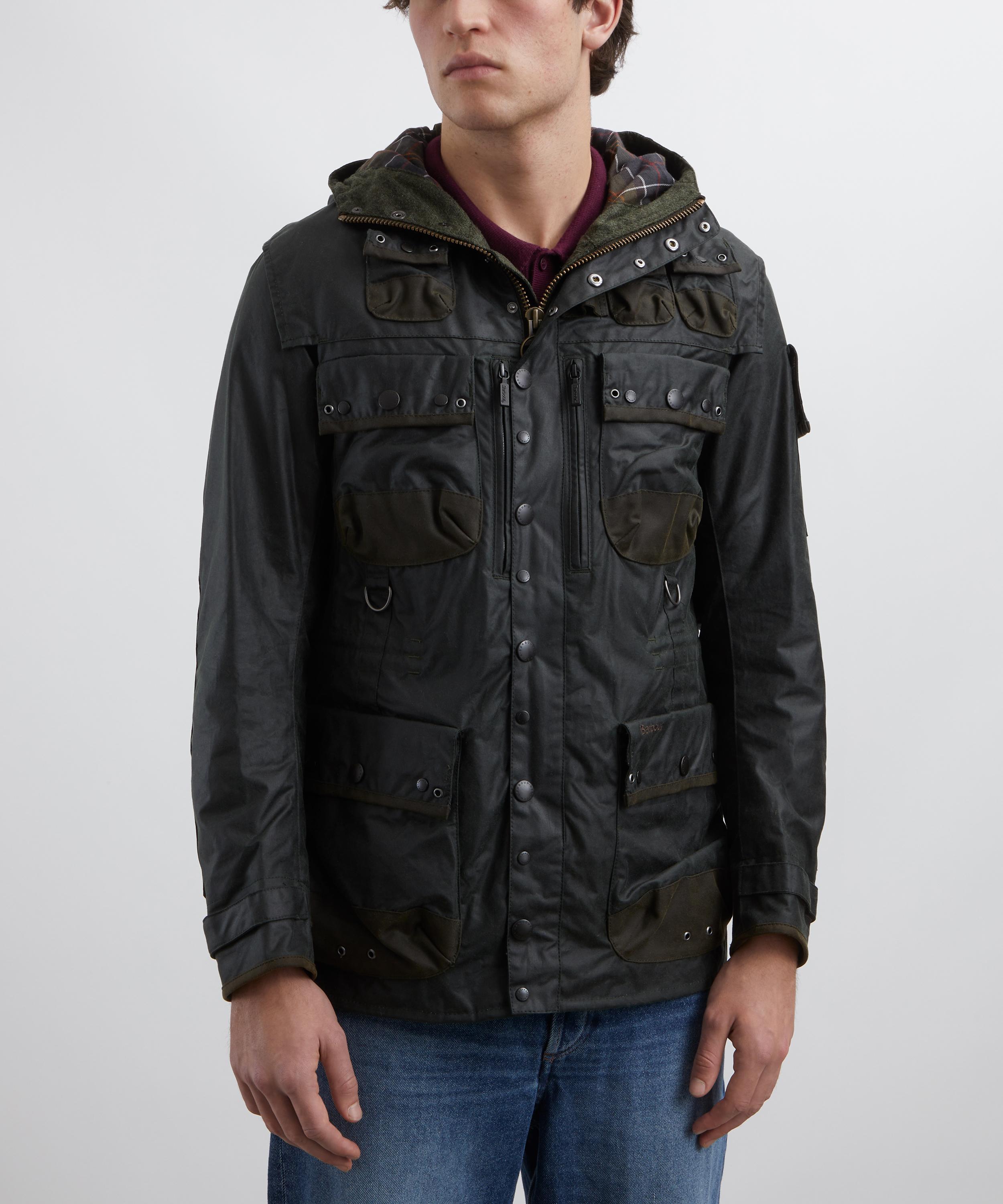 Barbour army jacket best sale