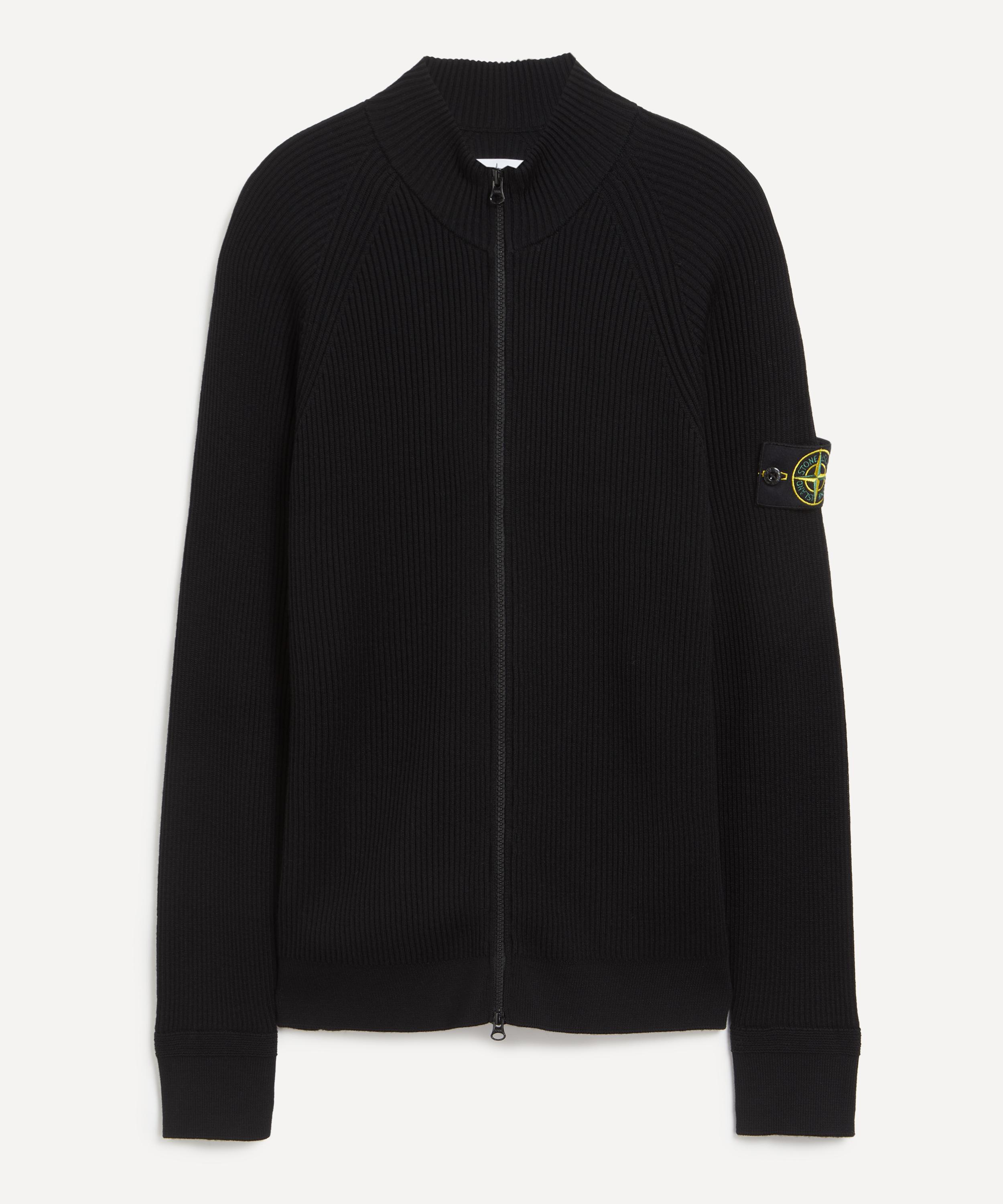 Stone Island - Full Rib Knit Cardigan image number 0