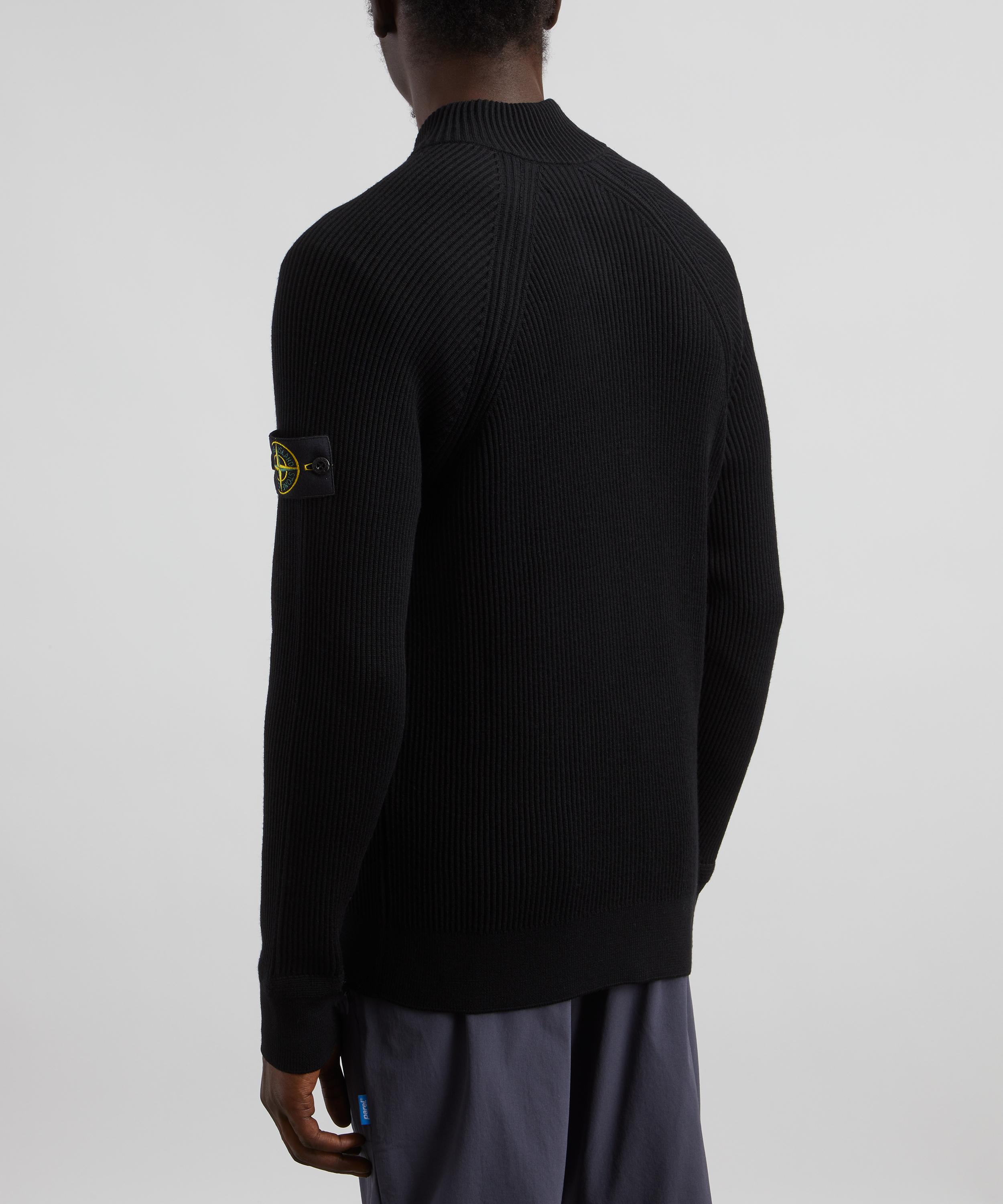 Stone Island - Full Rib Knit Cardigan image number 3