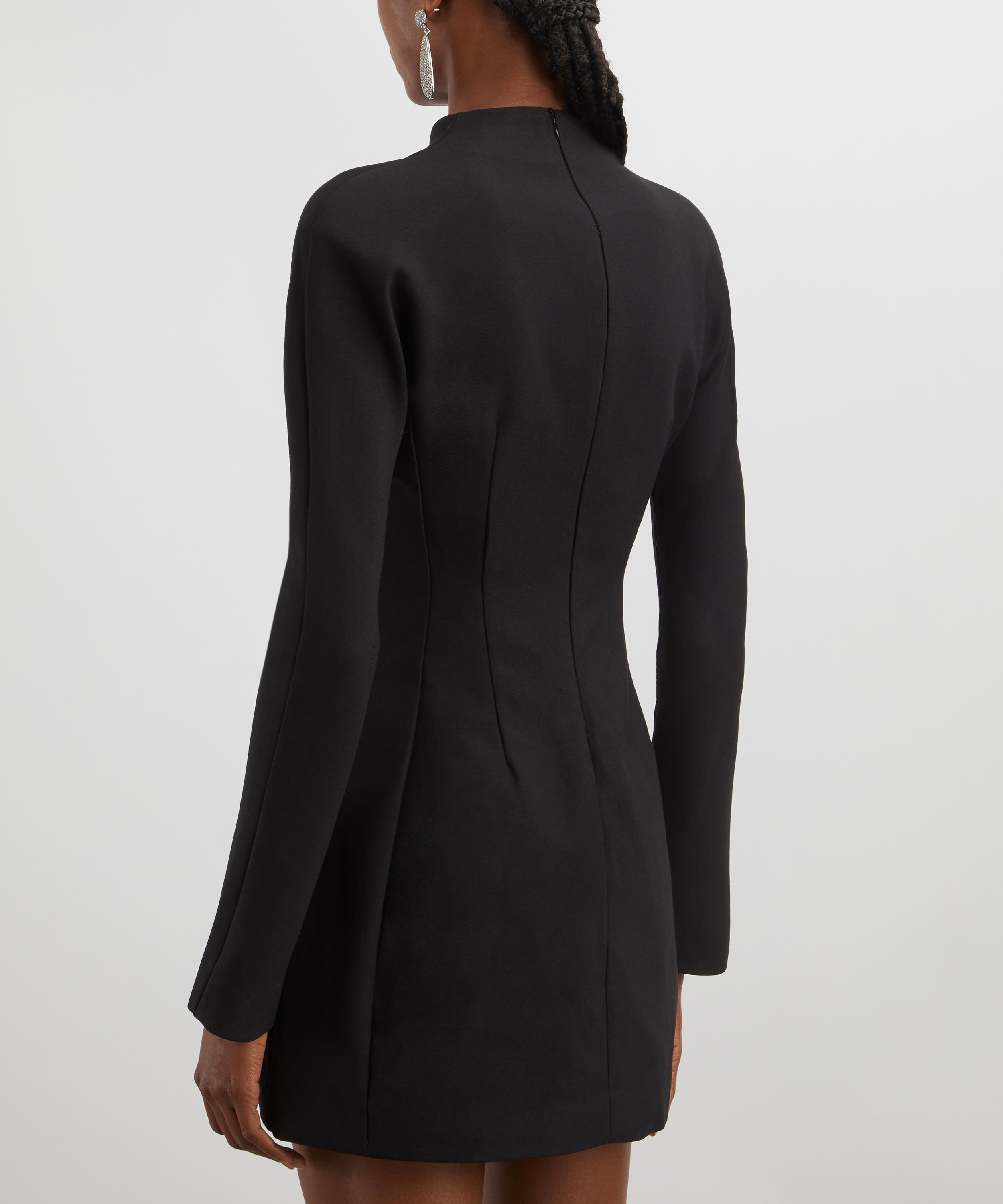 AEXAE - Wool Contoured Turtleneck Mini Dress image number 3