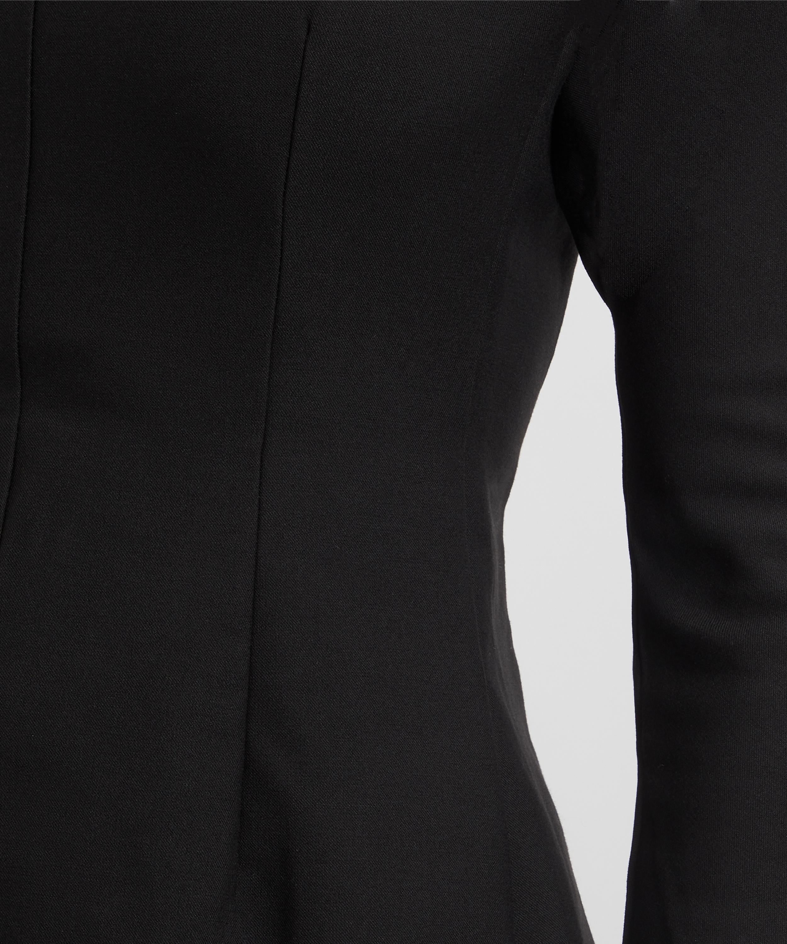 AEXAE - Wool Contoured Turtleneck Mini Dress image number 4