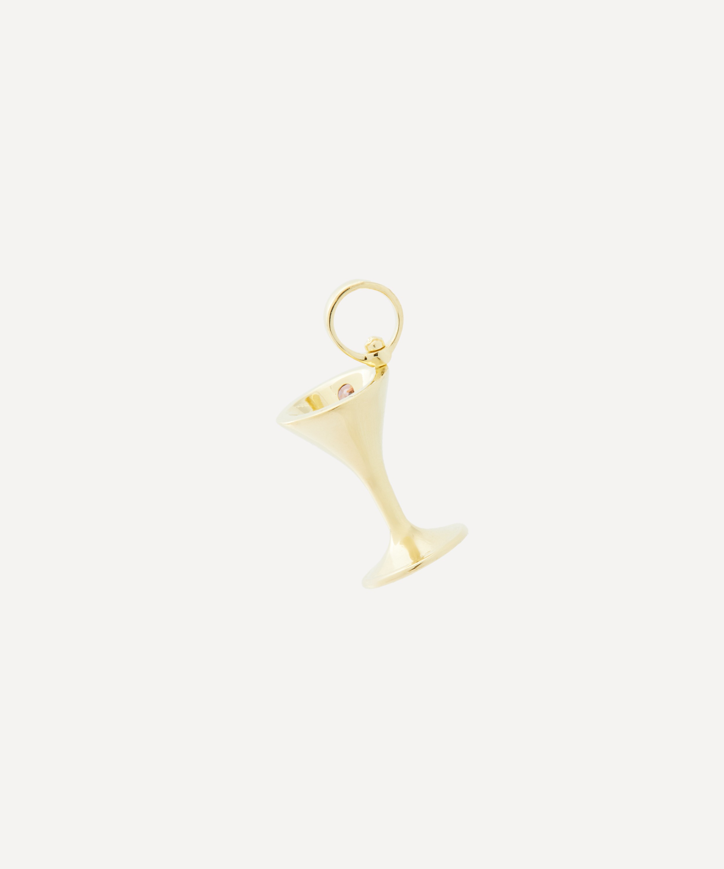 Anna + Nina - 14ct Gold-Plated Goblet Charm image number 1